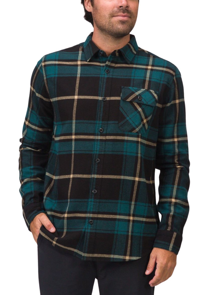 Mens Jared Long Sleeve Woven Shirt