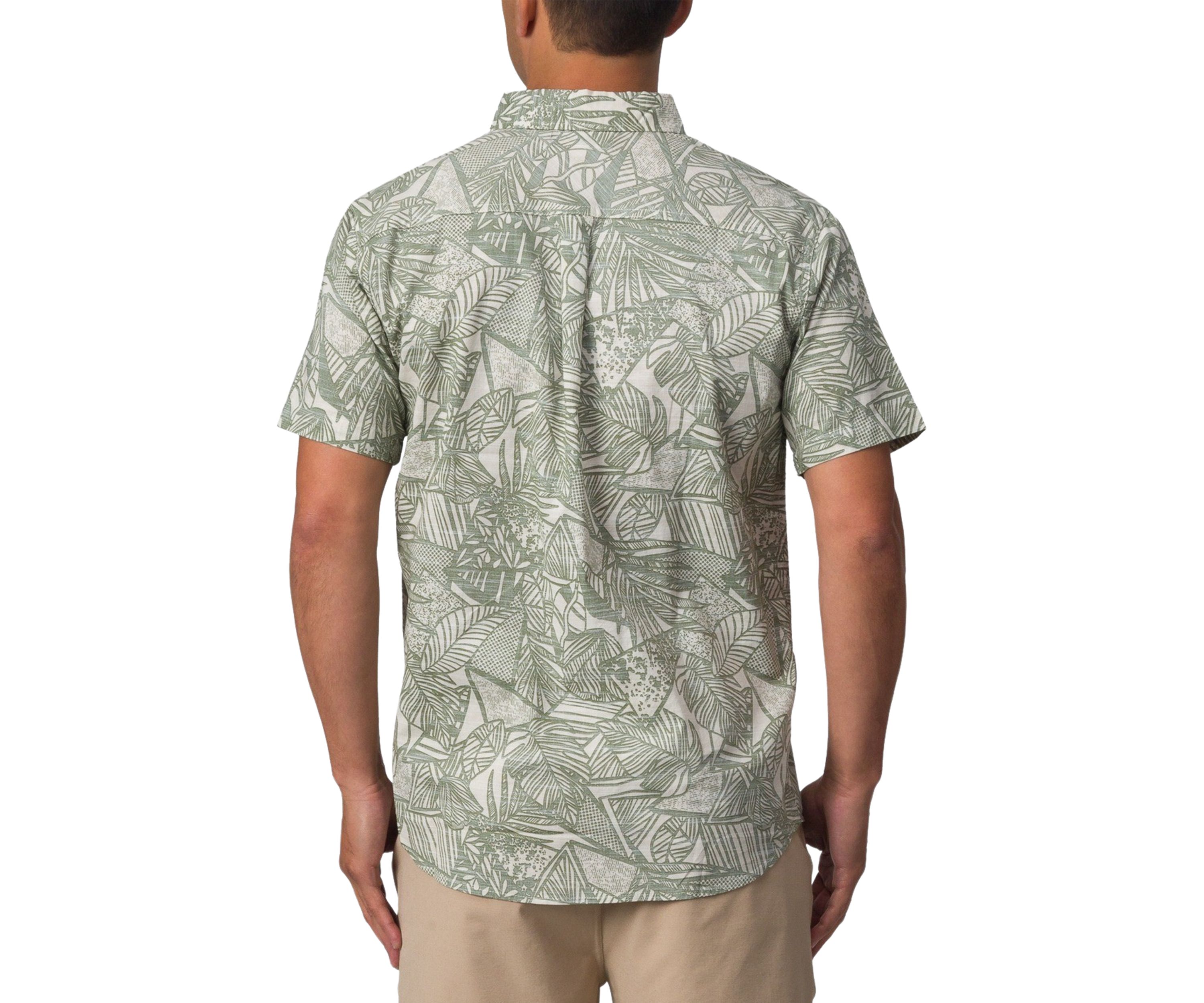 Mens Short Sleeve Barton Woven Shirt