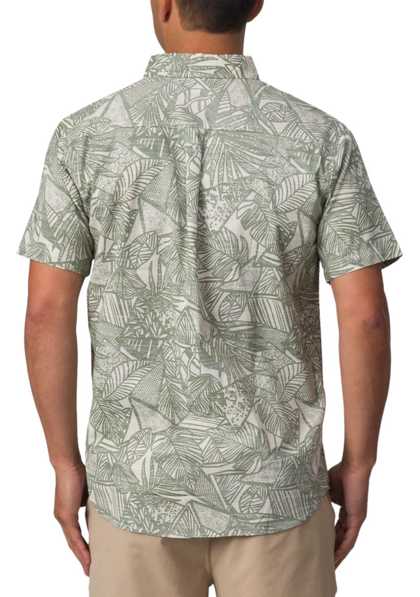 Mens Short Sleeve Barton Woven Shirt