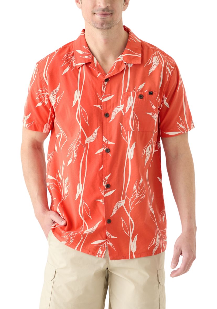 Mens Tyson Printed Button Down Shirt