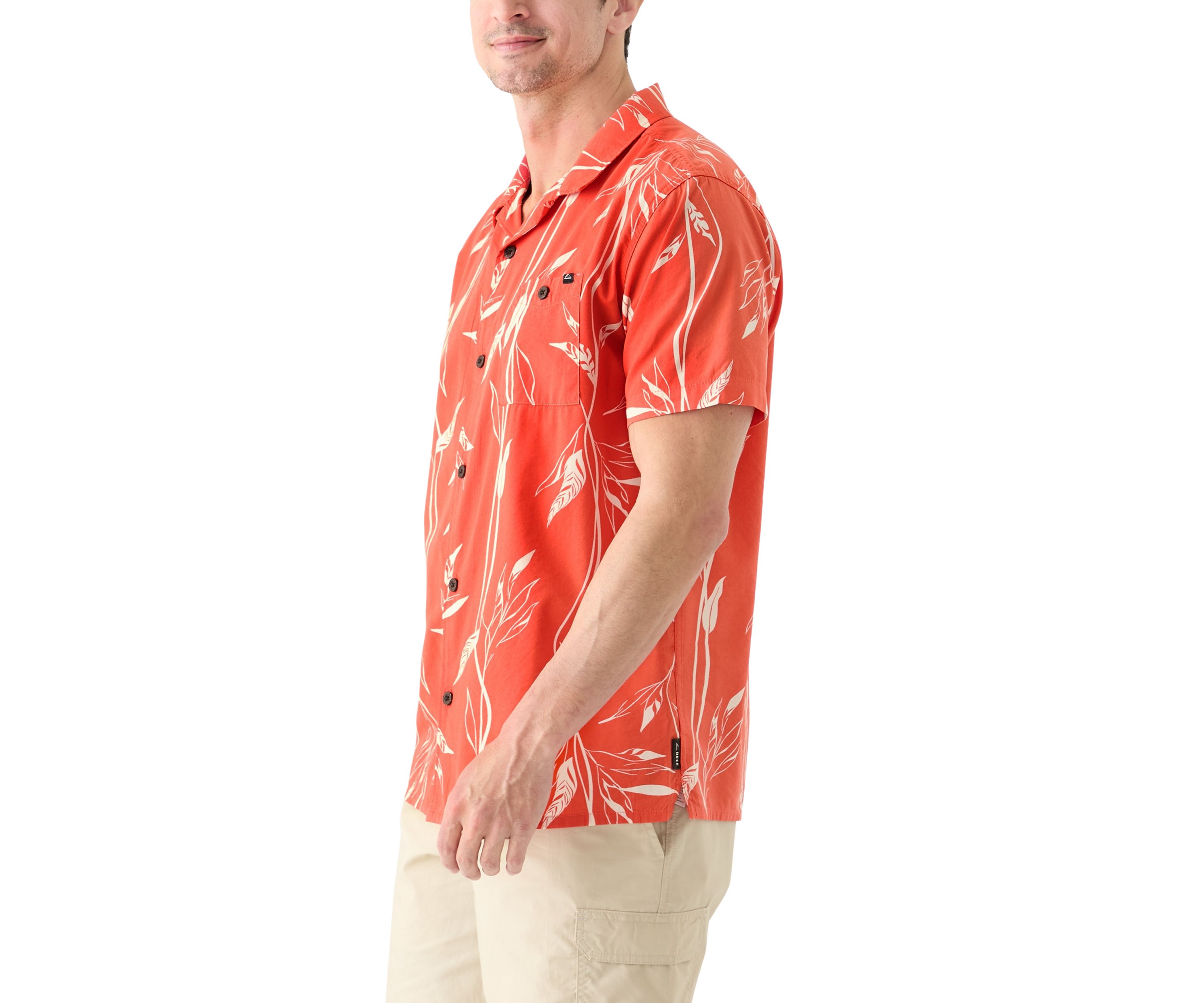 Mens Tyson Printed Button Down Shirt