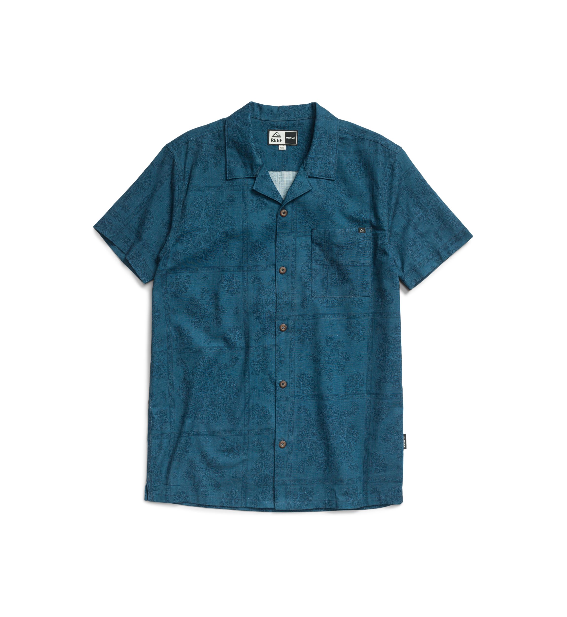 Mens Short Sleeve Higgins Woven Shirt