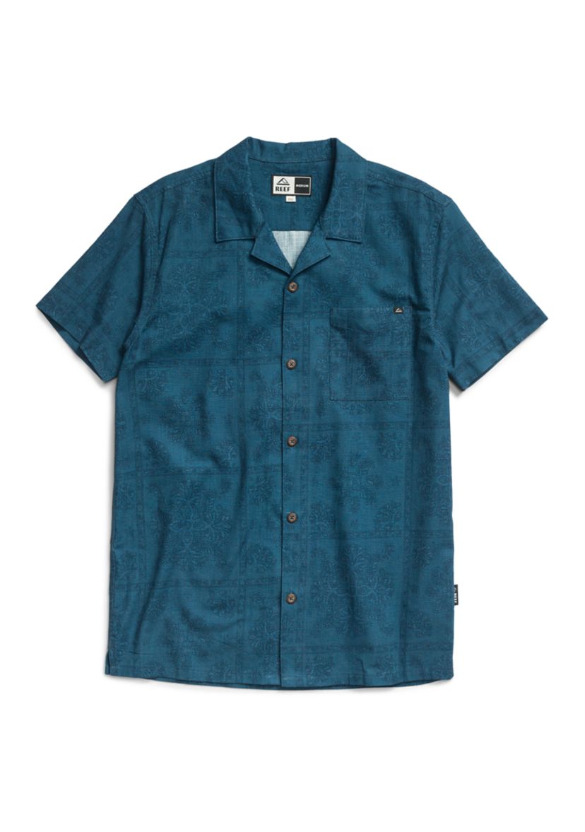 Mens Short Sleeve Higgins Woven Shirt