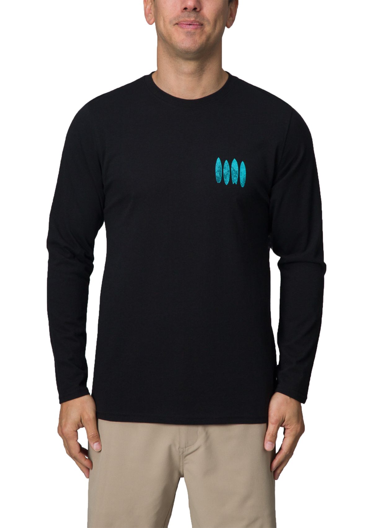 Mens Pettibon Long Sleeve Graphic T-Shirt 