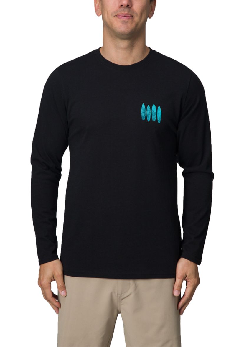 Mens Pettibon Long Sleeve Graphic T-Shirt 