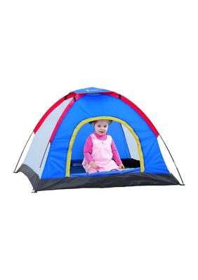 6 Foot x 5 Foot 2 Person Kids Dome Tent Indoor or Outdoor Removal Fly Easy to Set Up