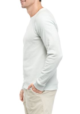 Men's Waffle Textured Henley Shirt