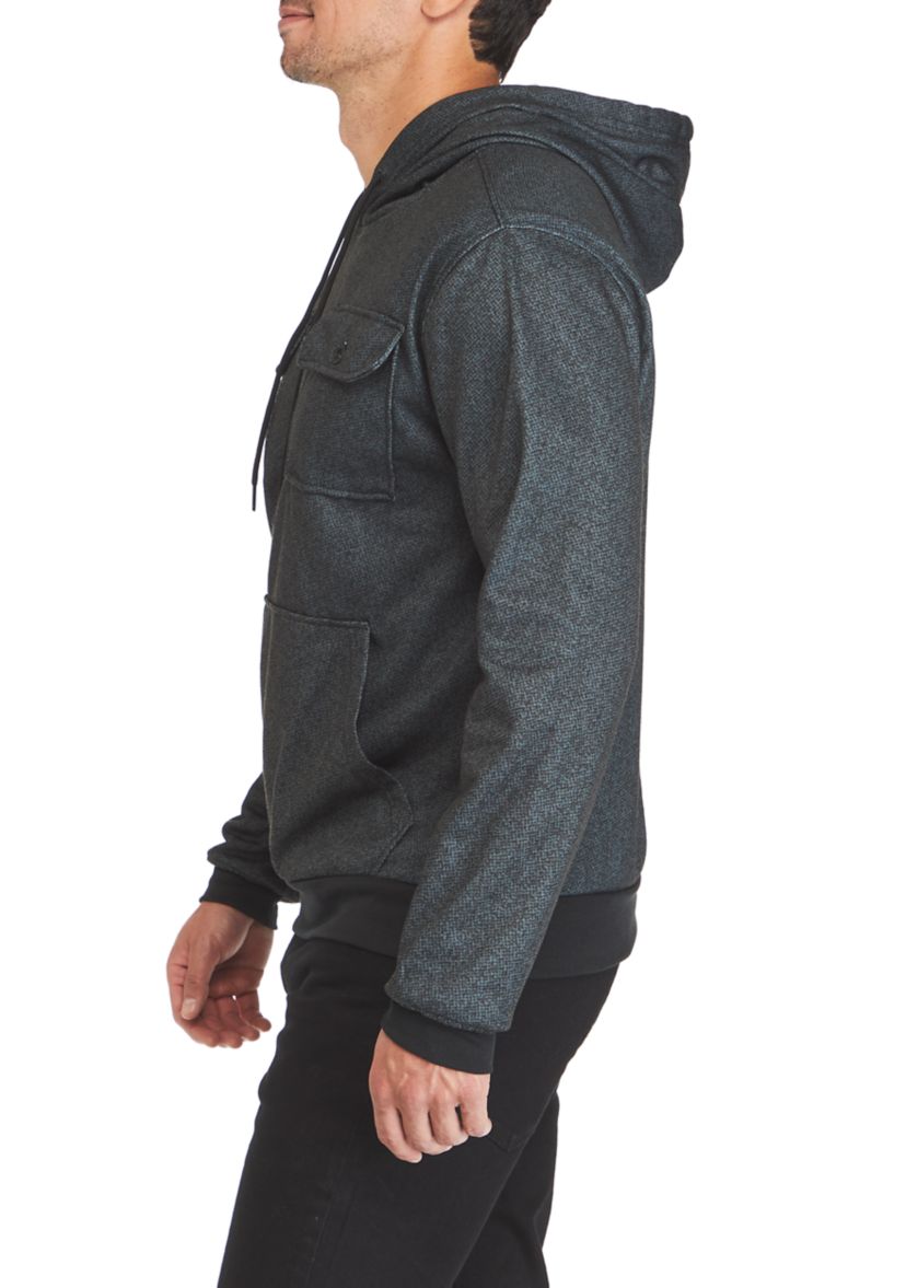 Double Pocket Fleece Hoodie 