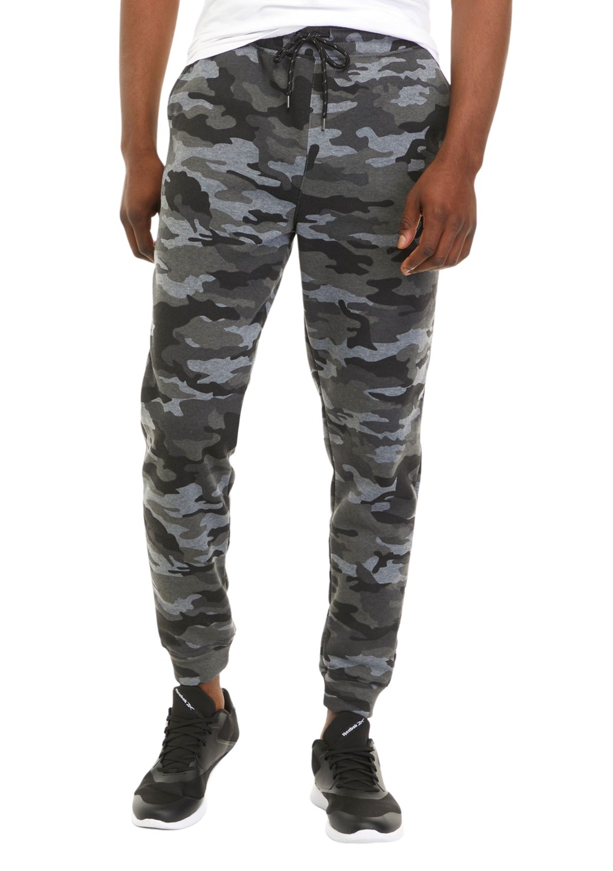 Heather Camo Joggers