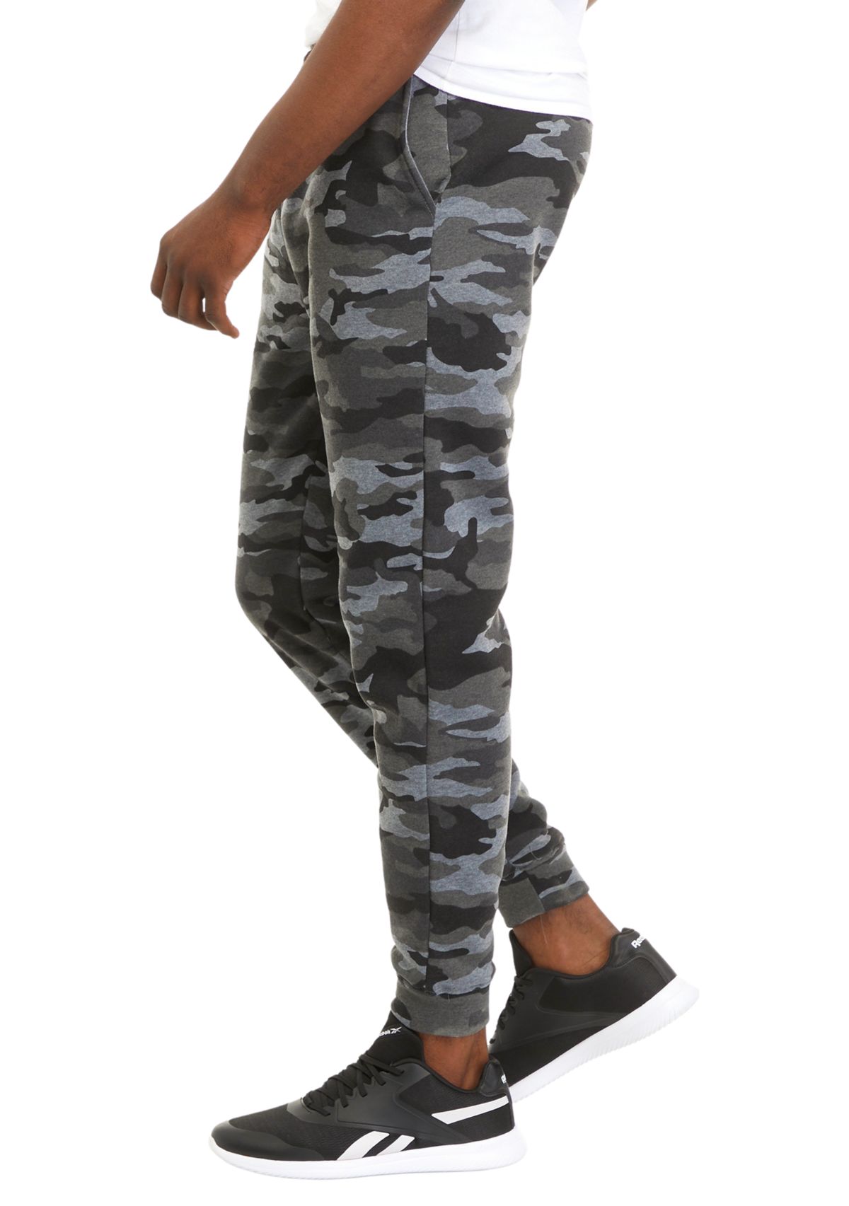 Heather Camo Joggers