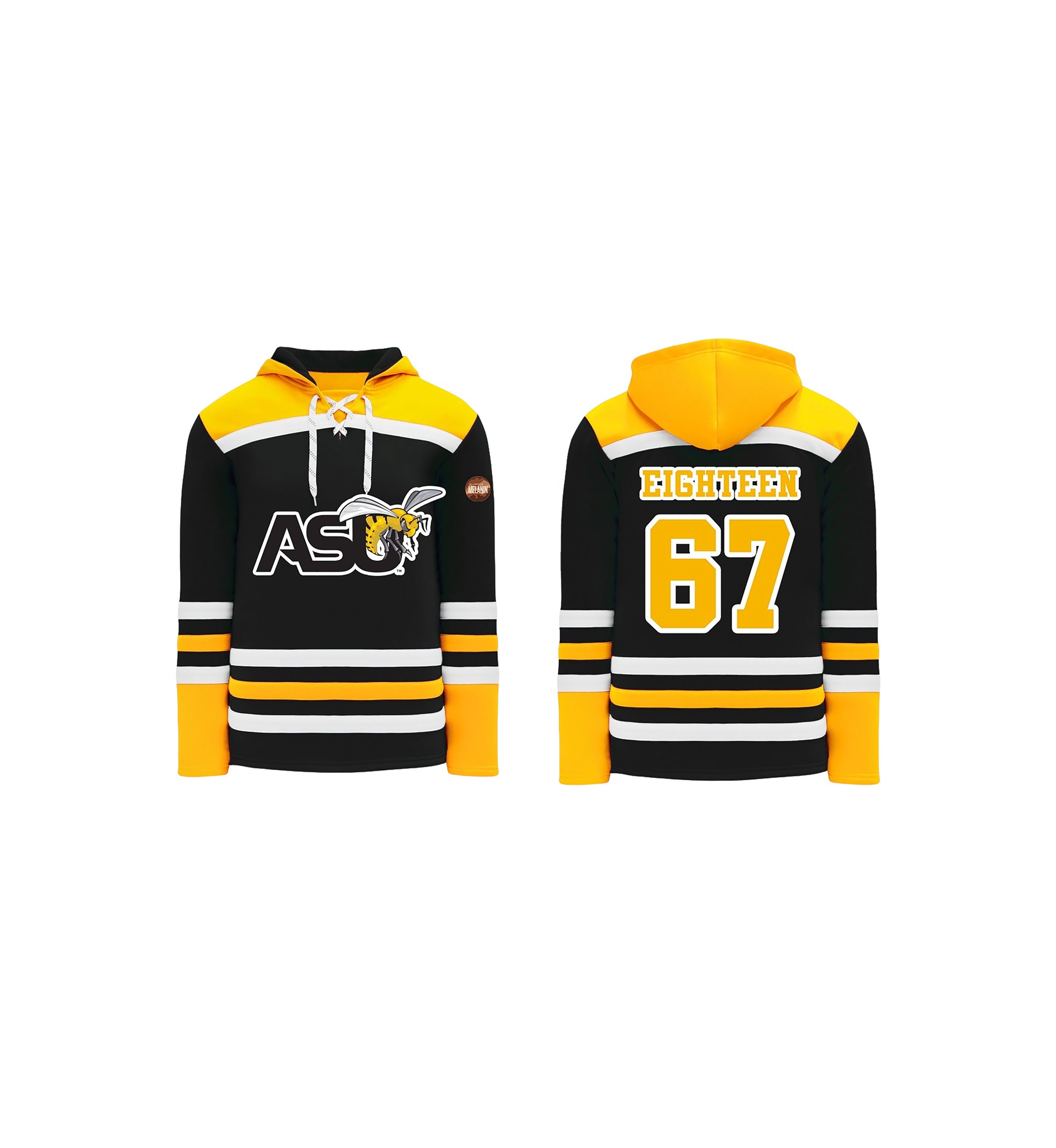 NCAA Alabama State Hornets Hockey Hoodie