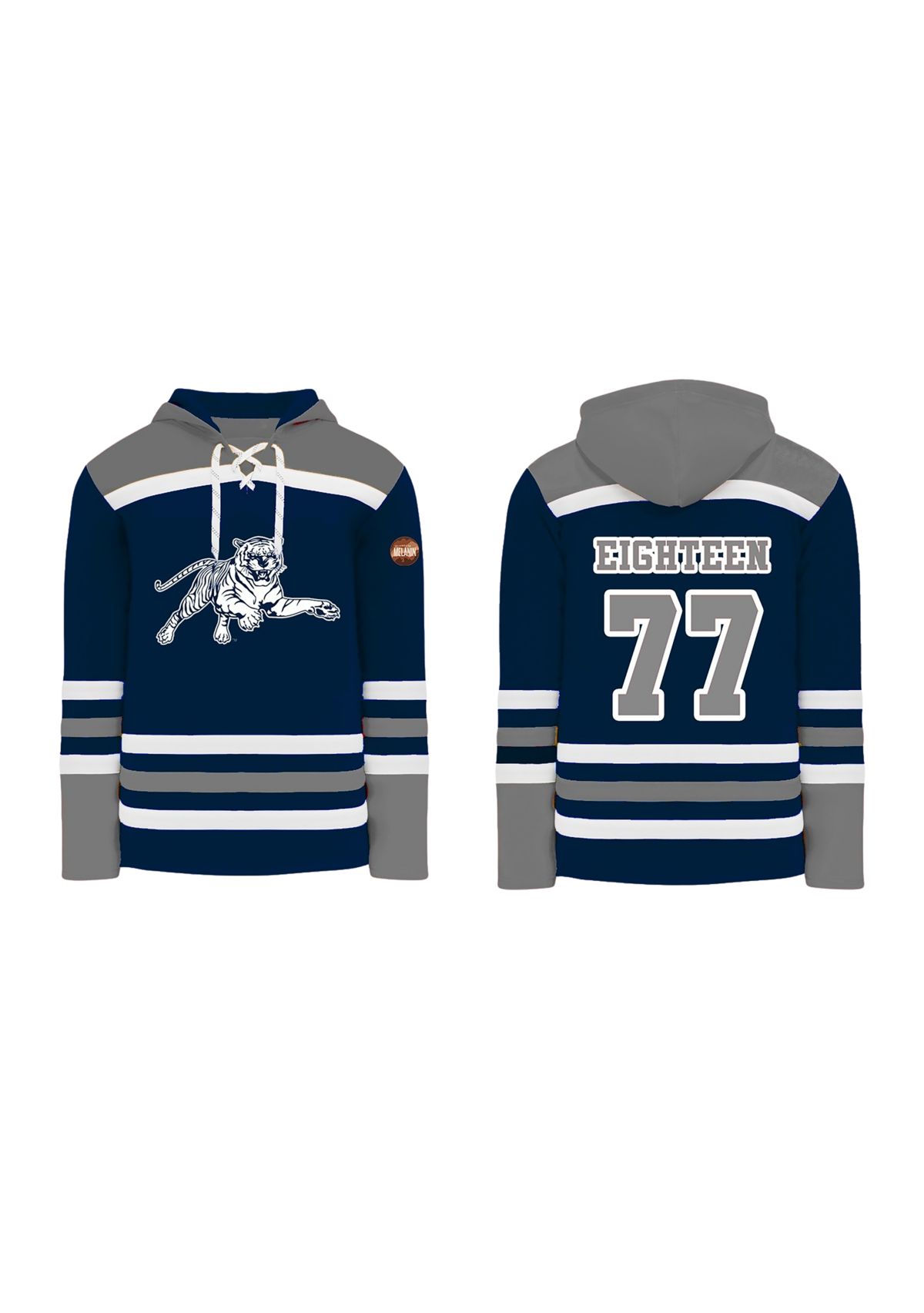 NCAA Jackson State Tigers Hockey Hoodie