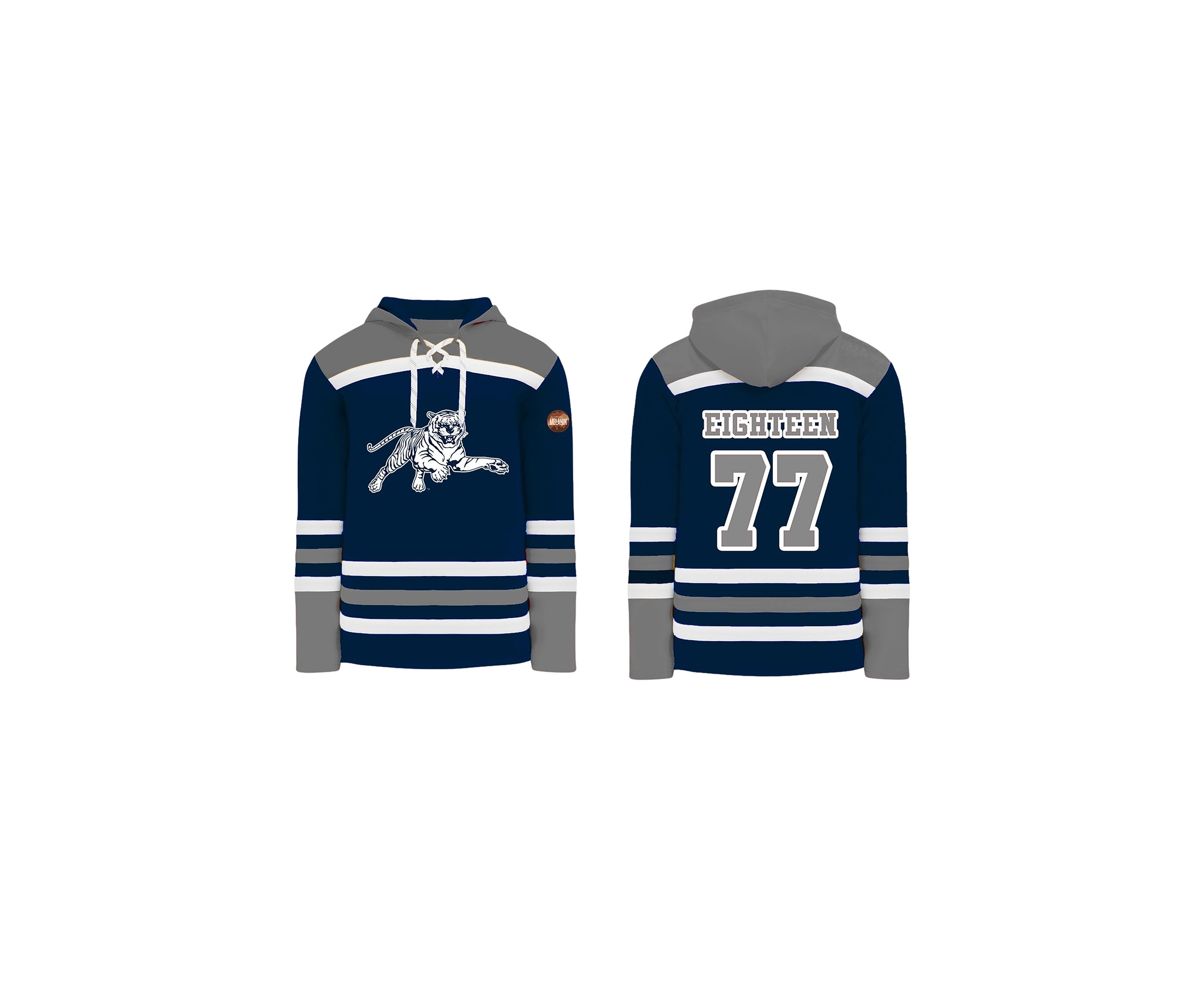 NCAA Jackson State Tigers Hockey Hoodie