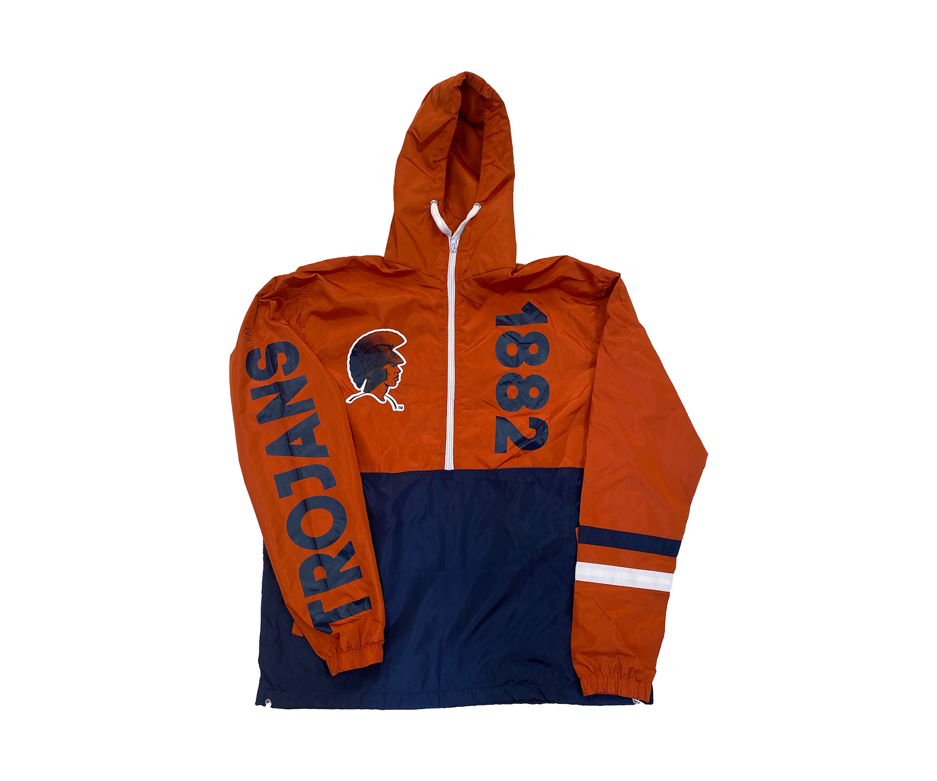 HBCU Virginia State University Half Zip Windbreaker  