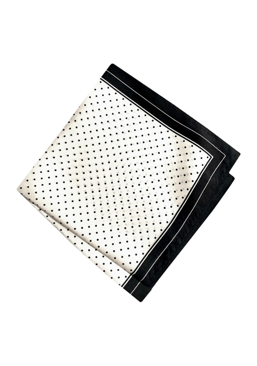 Mens Dots Pocket Square 
