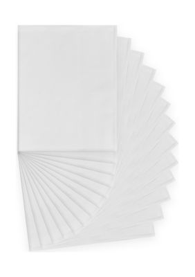 Saddlebred Men's White Cotton Handkerchiefs