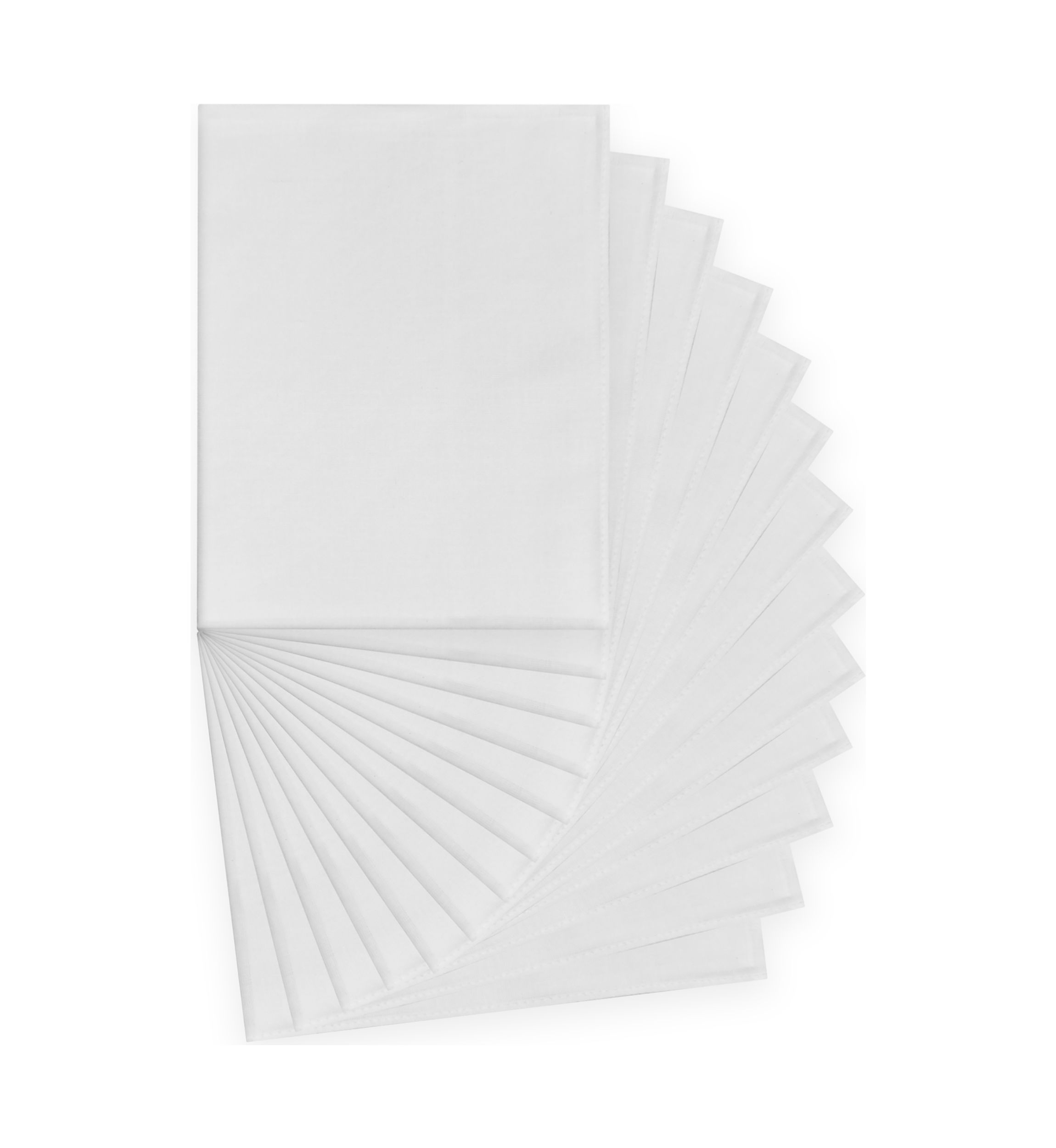 White Cotton Handkerchiefs