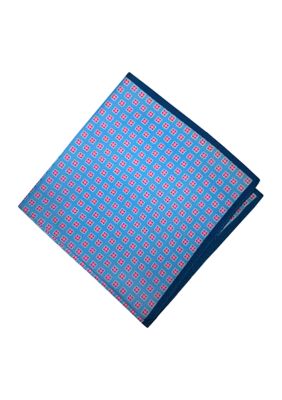 Gucci Floral-print Cotton Pocket Square in Blue