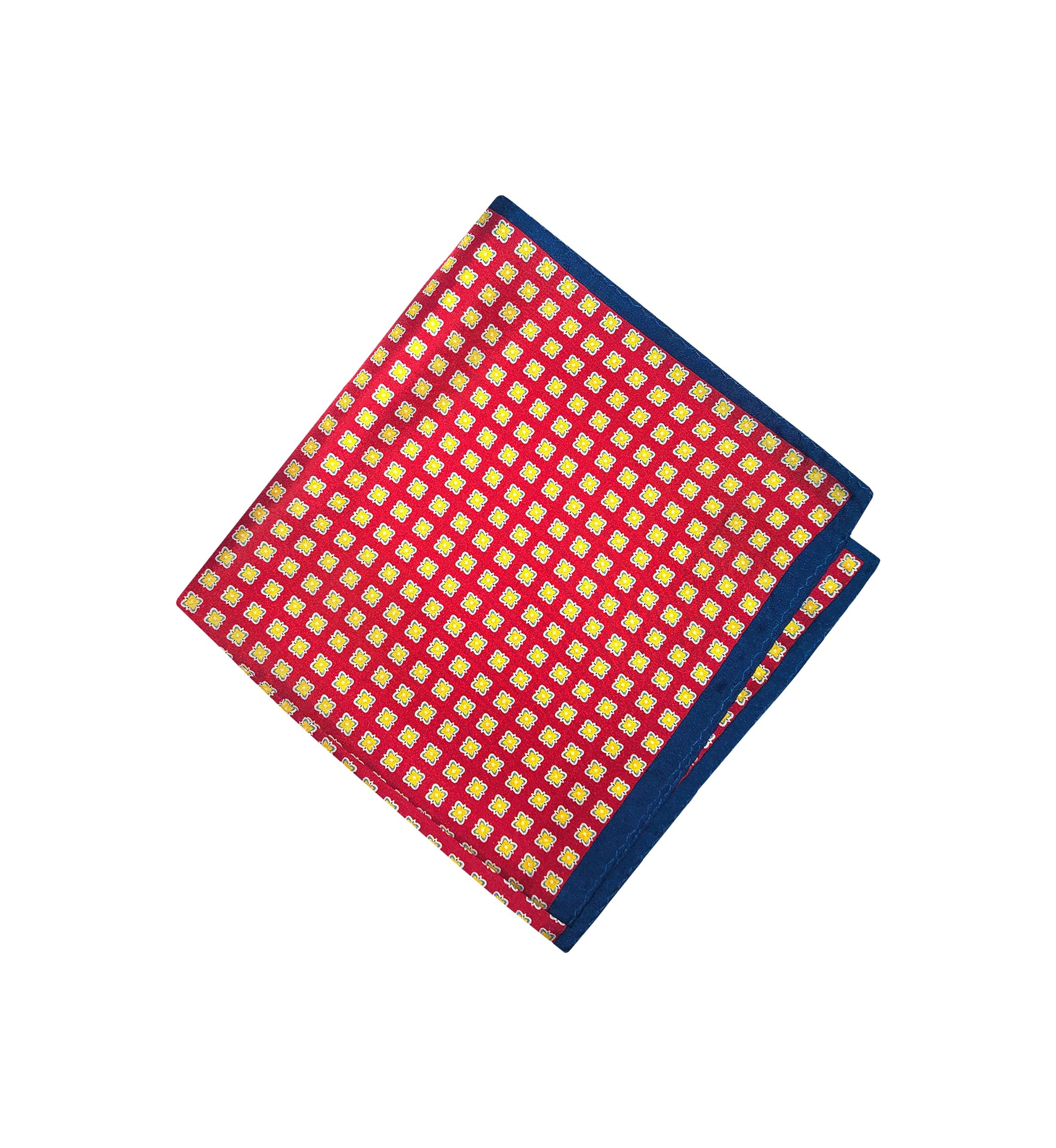 Mens Medallion Pocket Square 