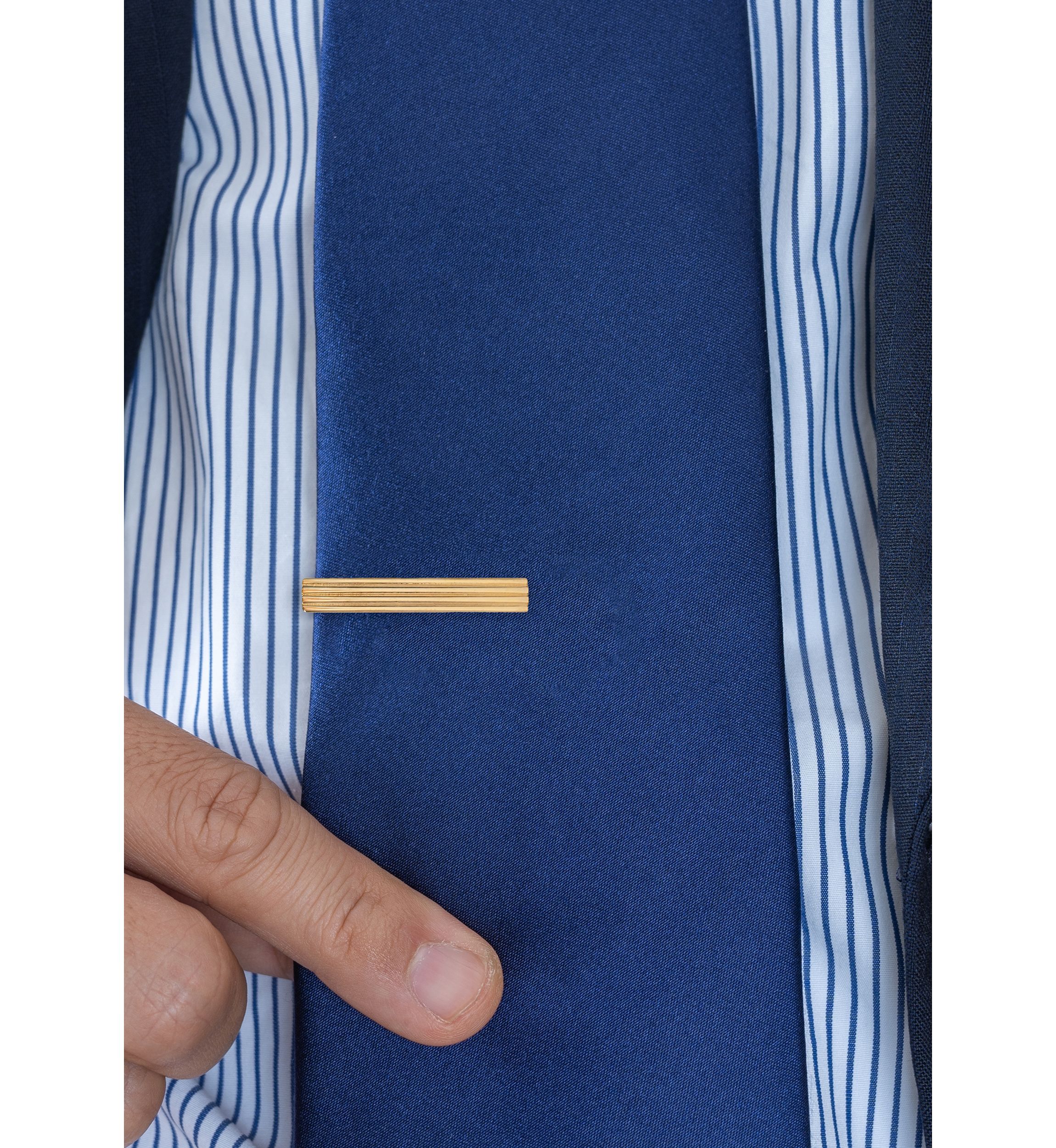 1" Basic Gold Tie Bar