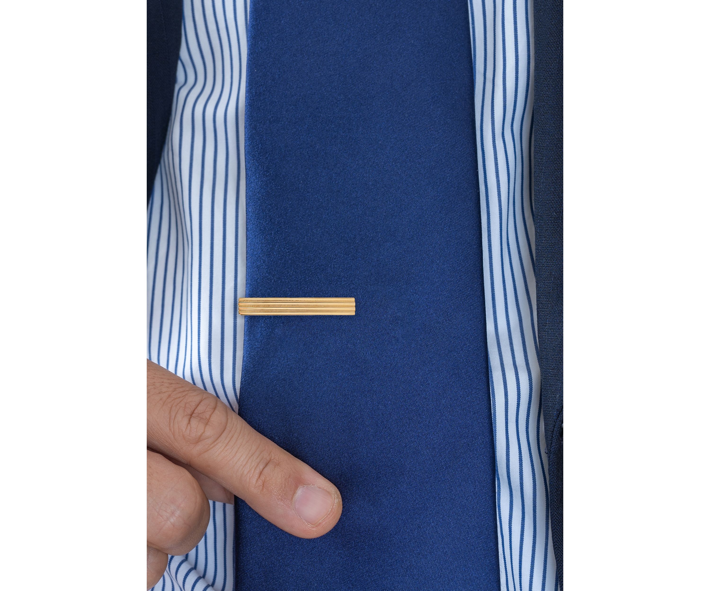 1" Basic Gold Tie Bar