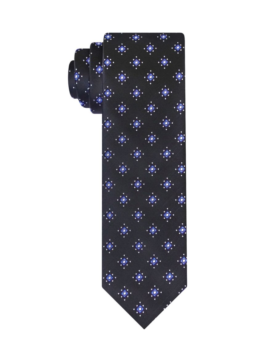 Mens Spaced Neat Printed Tie