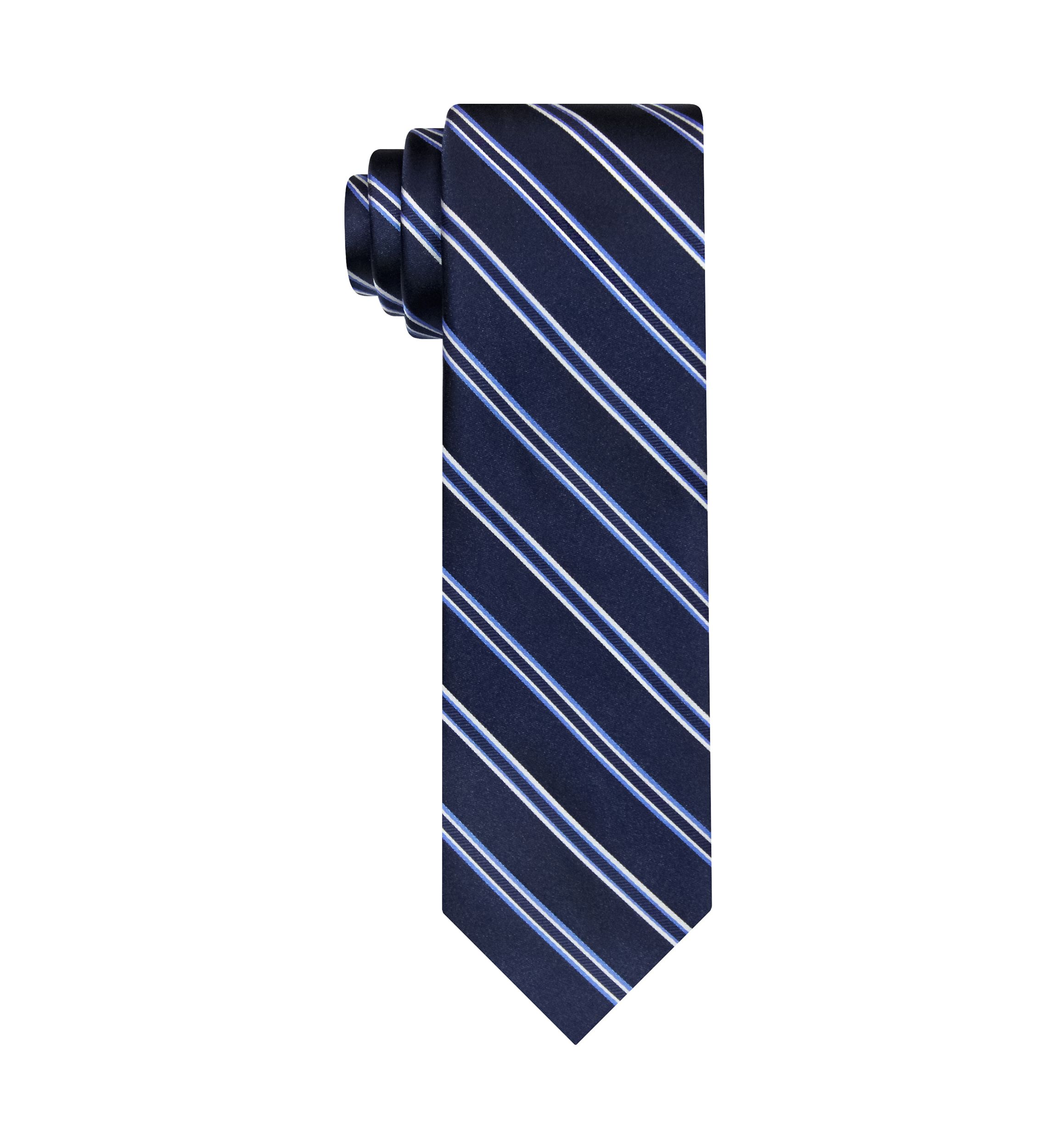Satin Bar Stripe Tie
