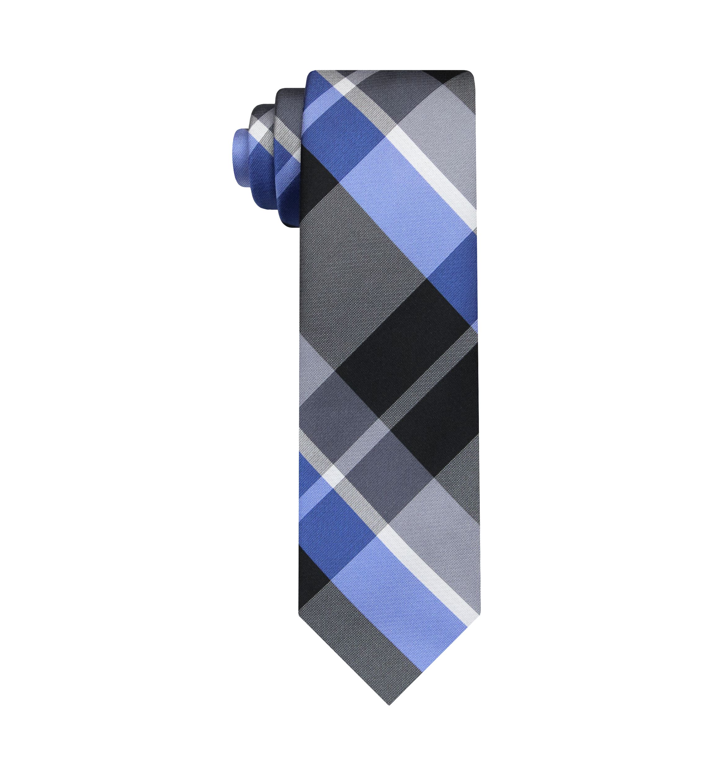 Large Plaid Tie
