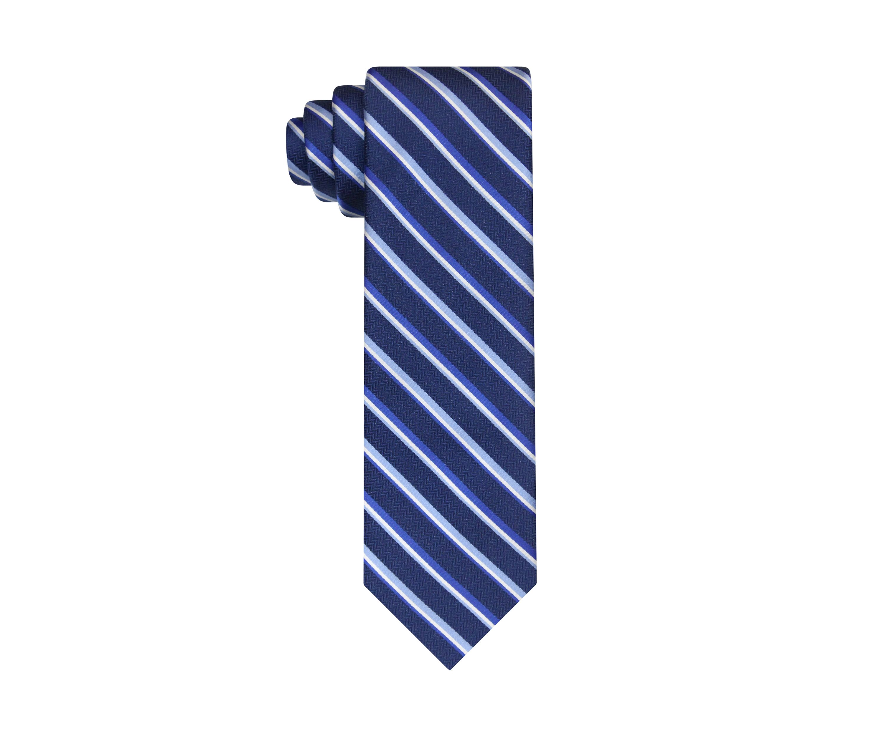 Textured Satin Stripe Tie