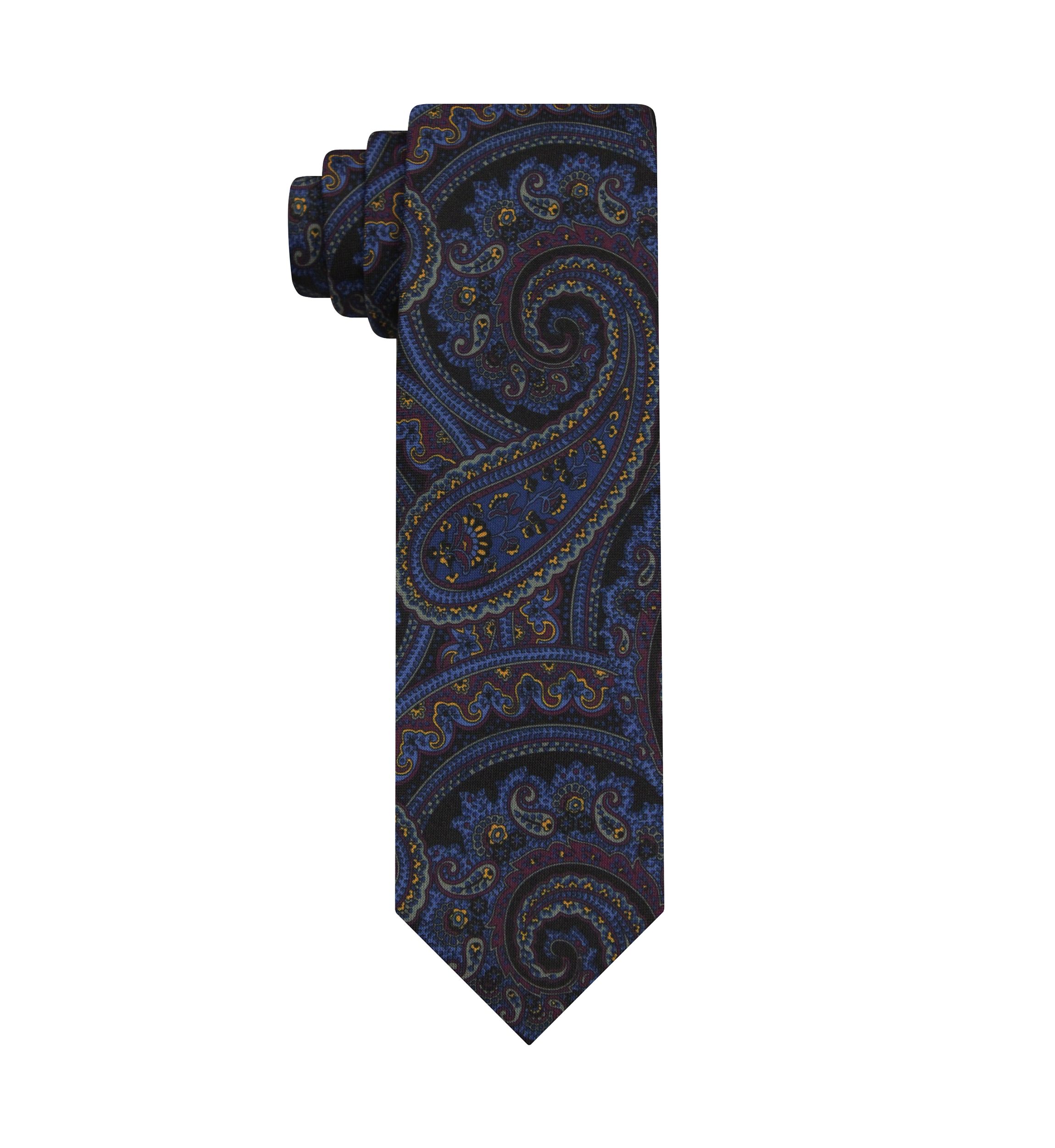 Ancient Madder Paisley Printed Tie