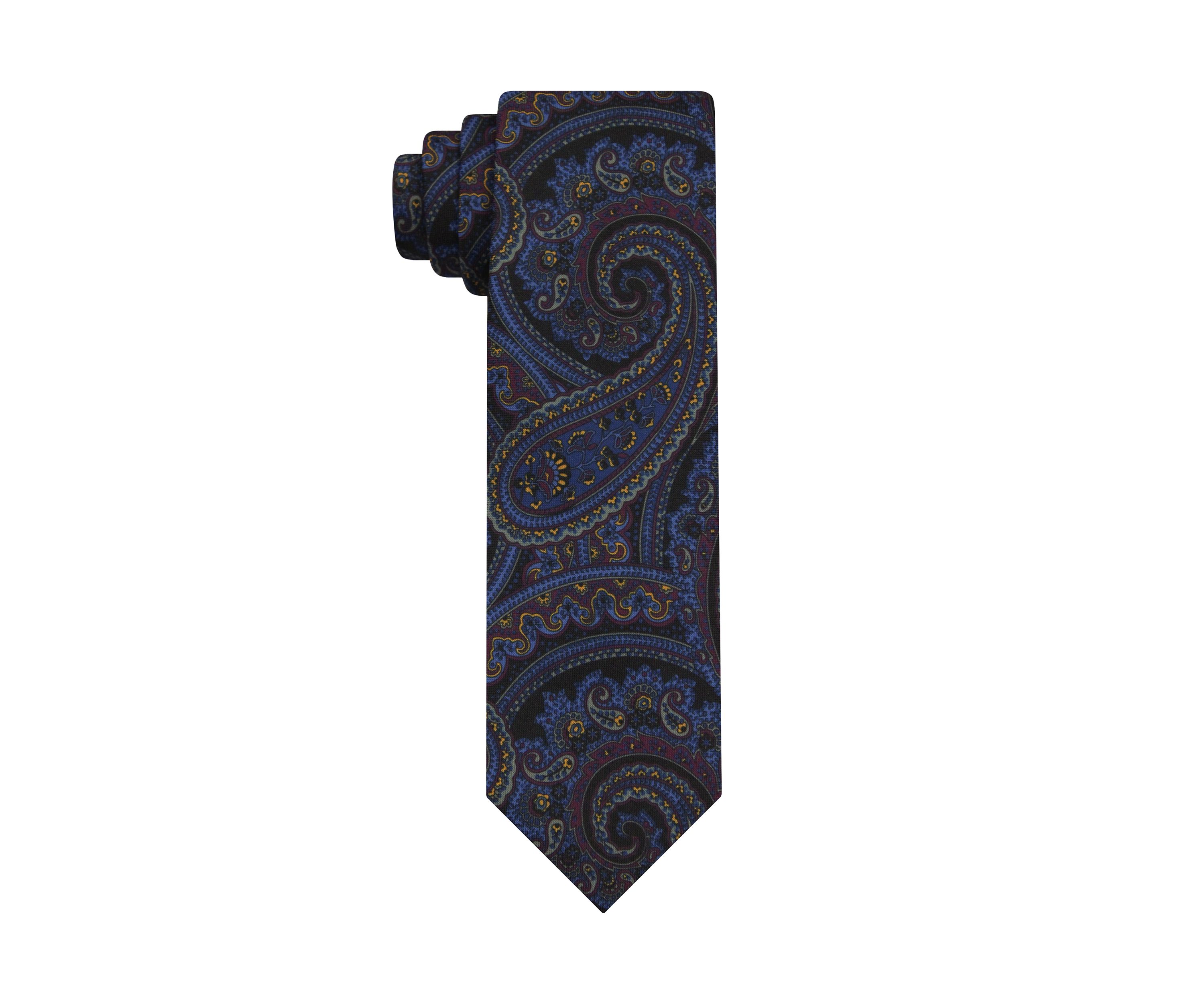 Ancient Madder Paisley Printed Tie