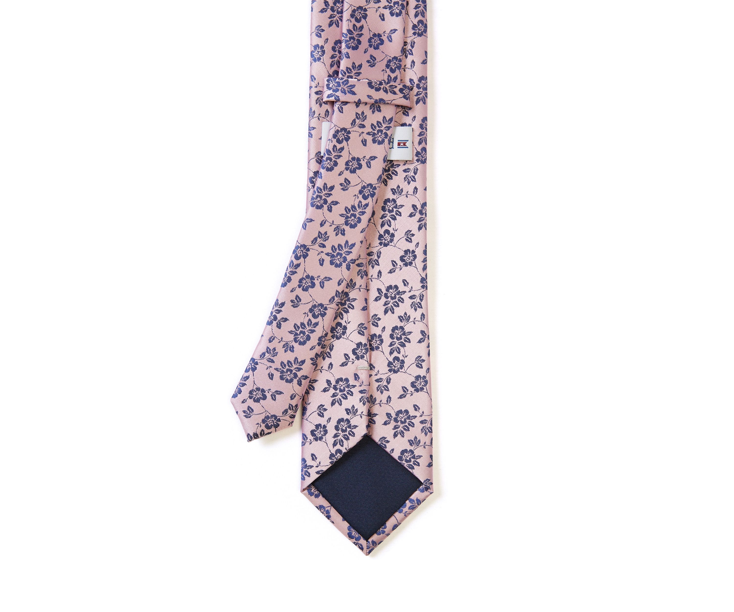 Simple Floral Printed Tie