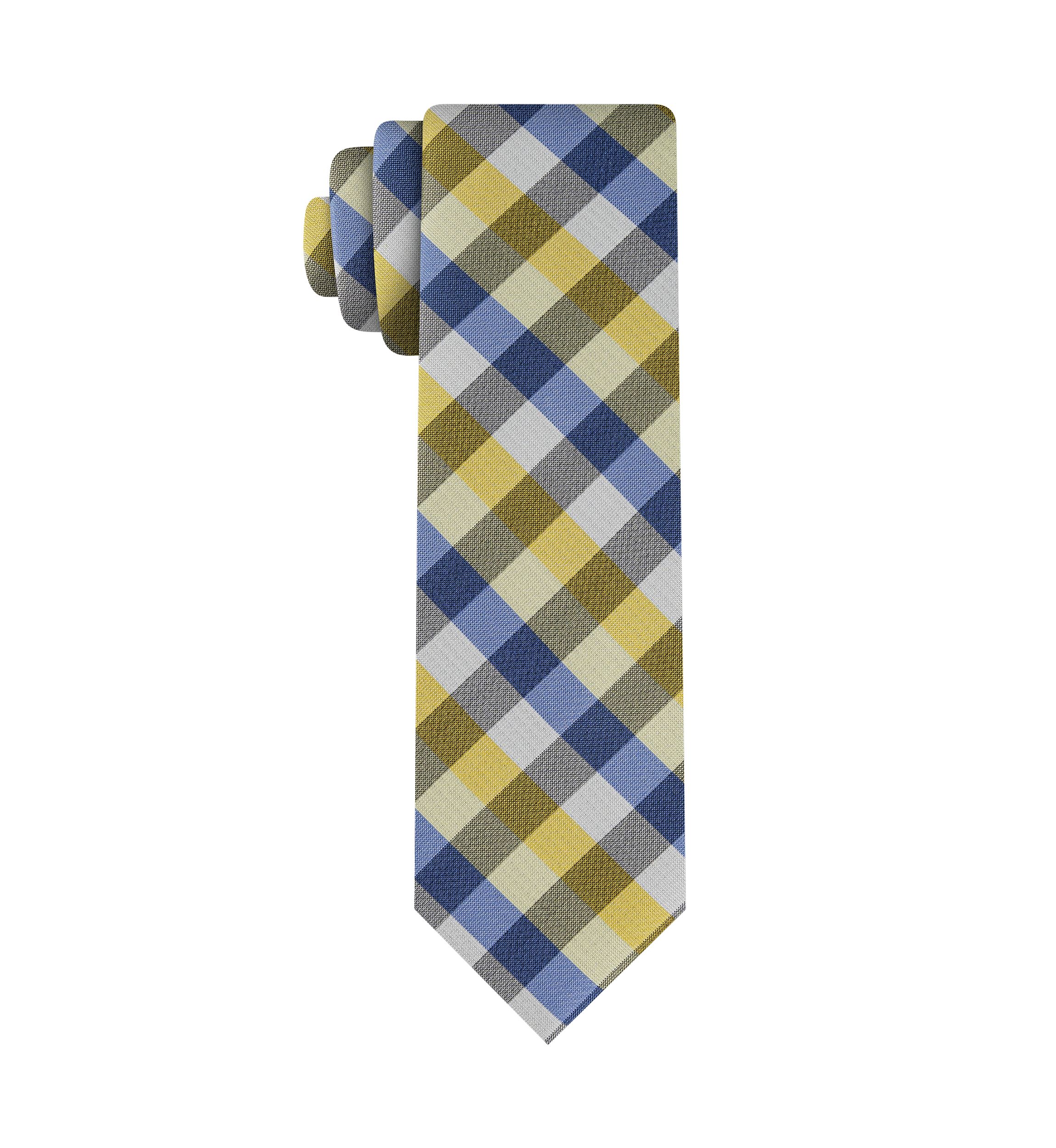 Check Microfiber Tie