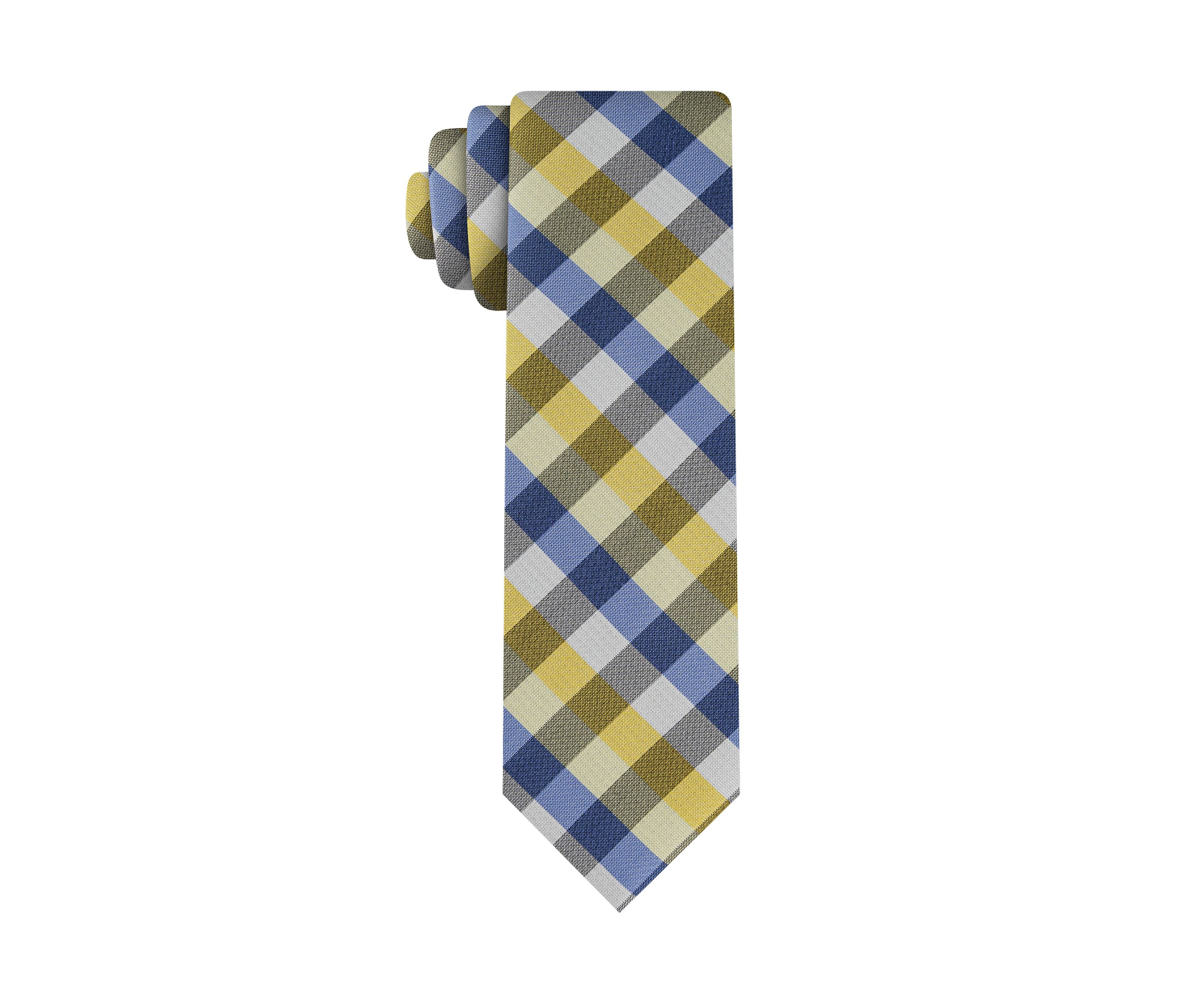Check Microfiber Tie