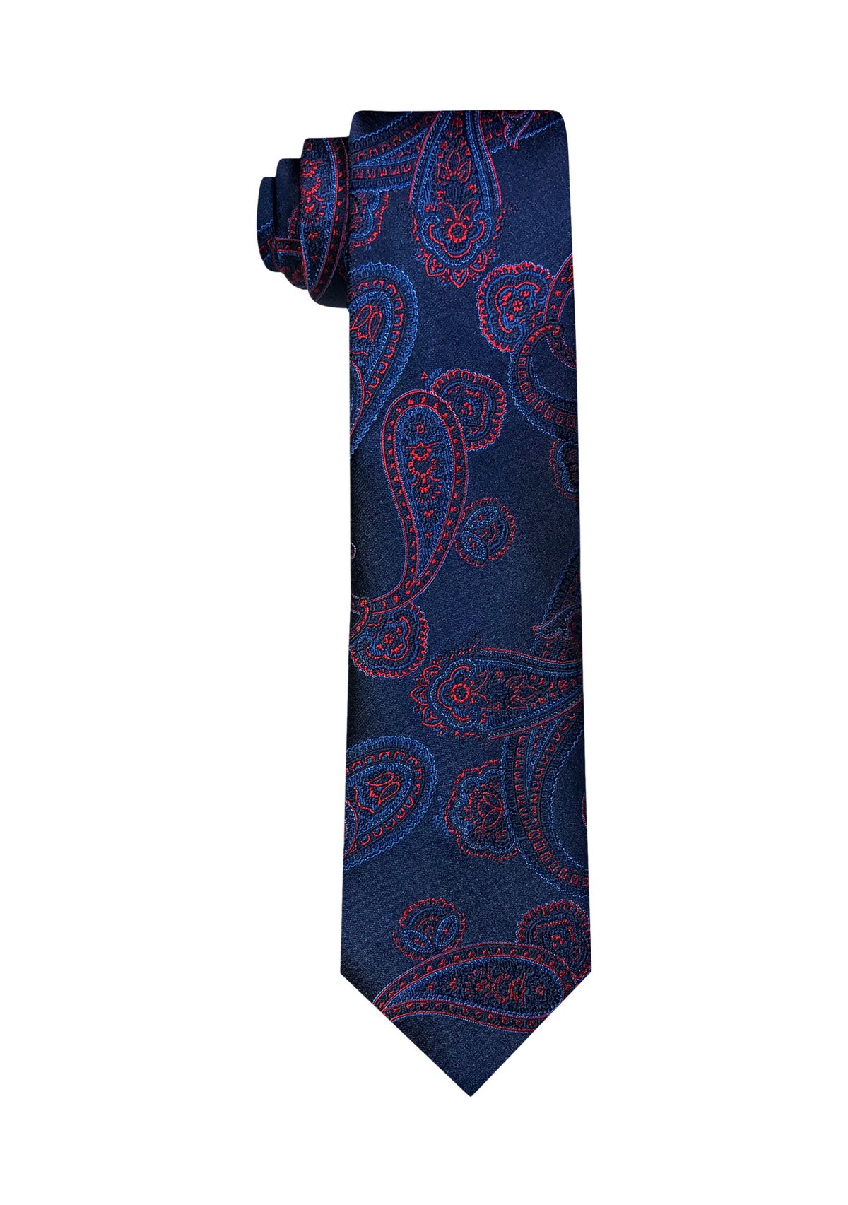 Satin Ground Paisley Tie