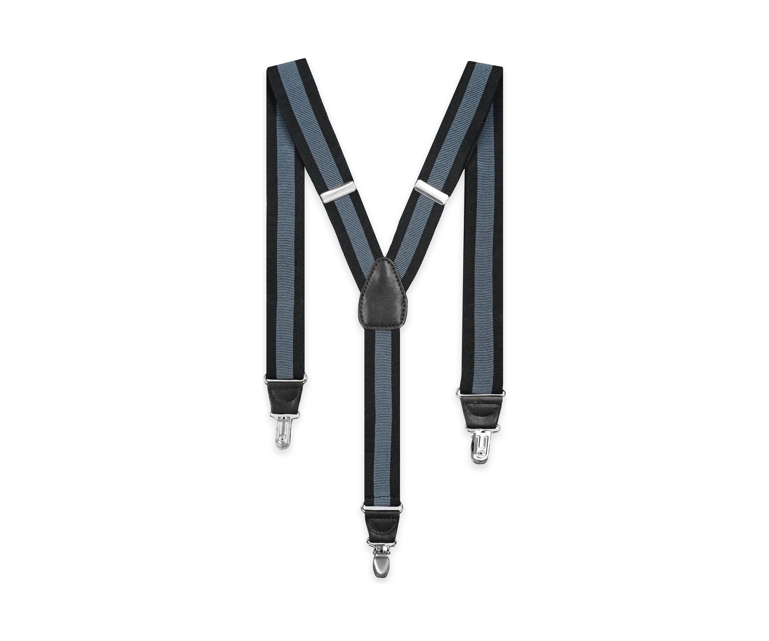 Black Tonal Horizontal Suspenders