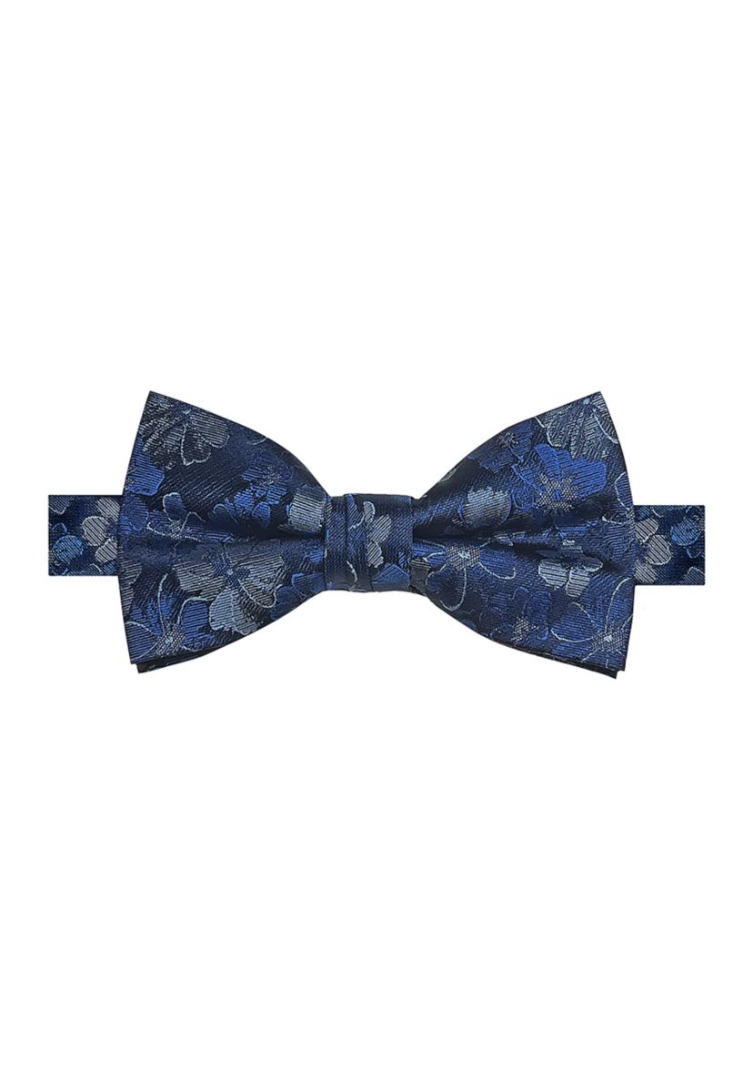 Mens Tonal Floral Printed Bowtie