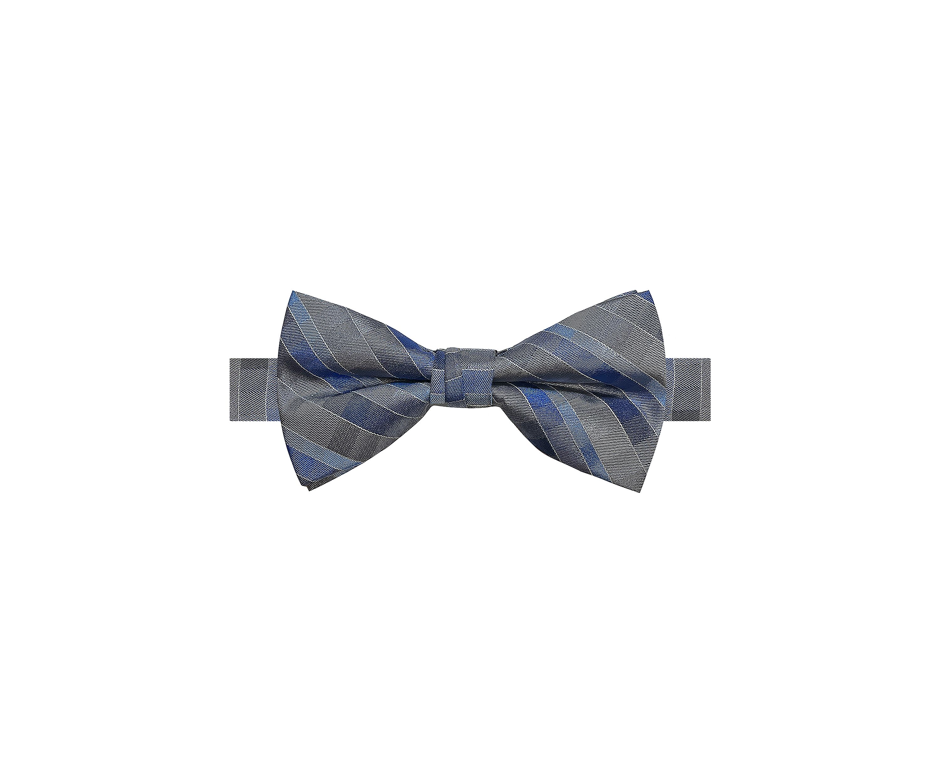 Mens Multi Stripe Printed Bowtie
