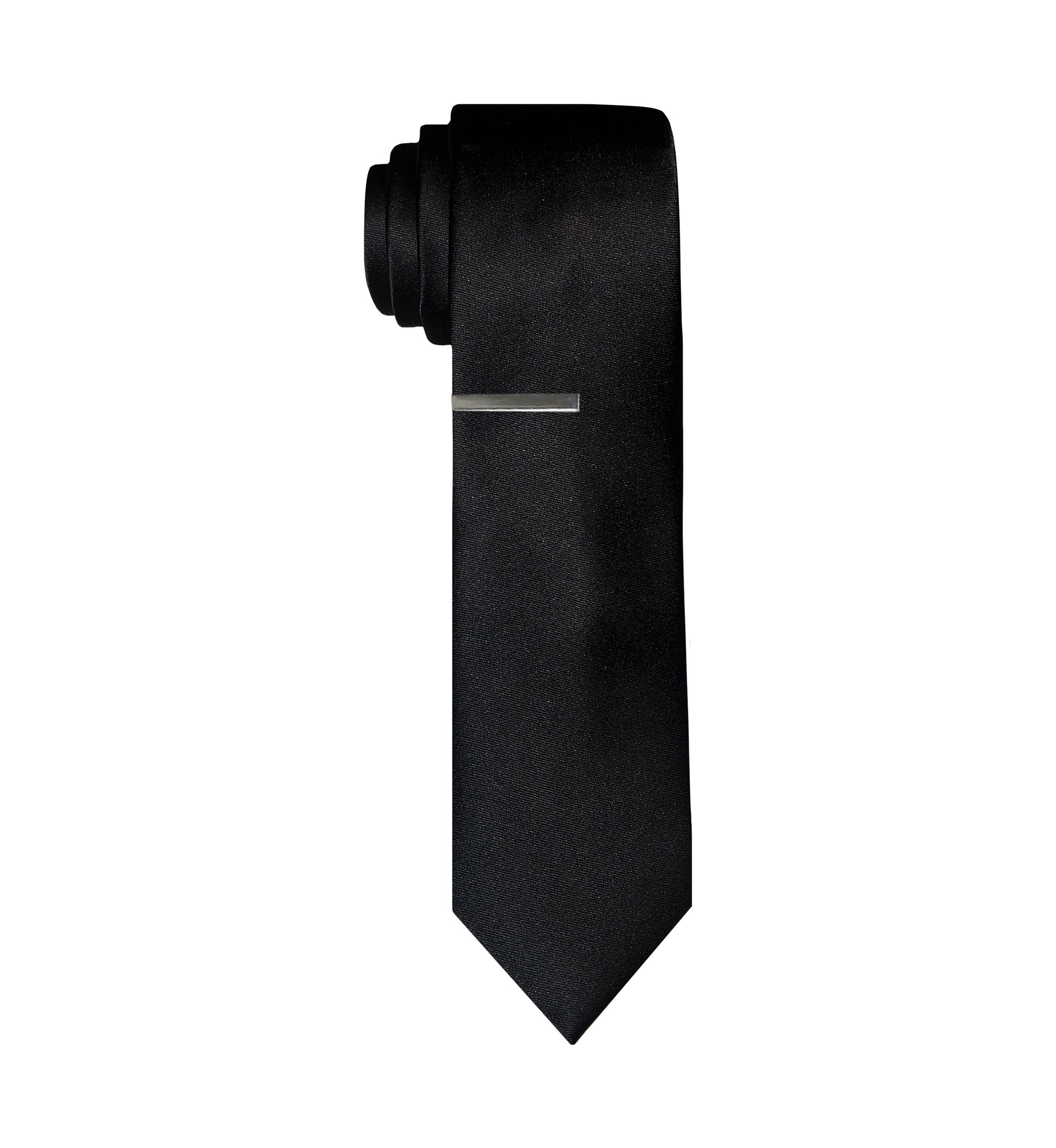 Necktie with Tie Bar 