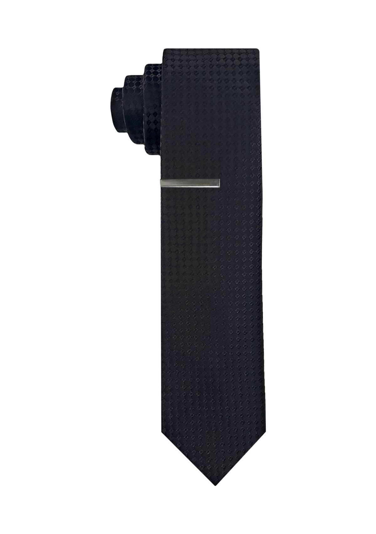 Necktie with Tie Bar 