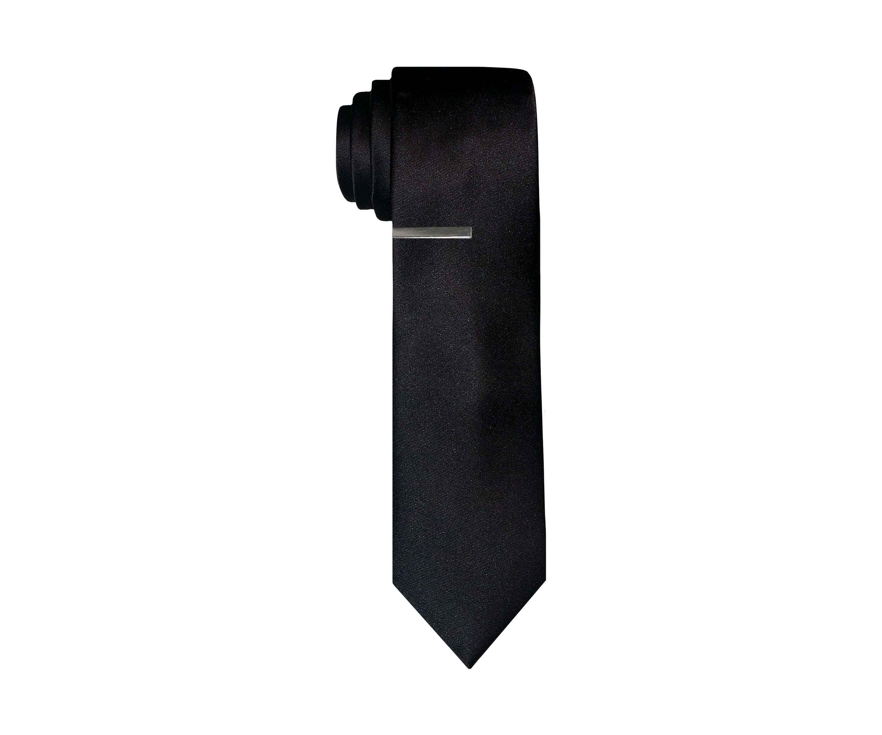 Solid Tie with Bar