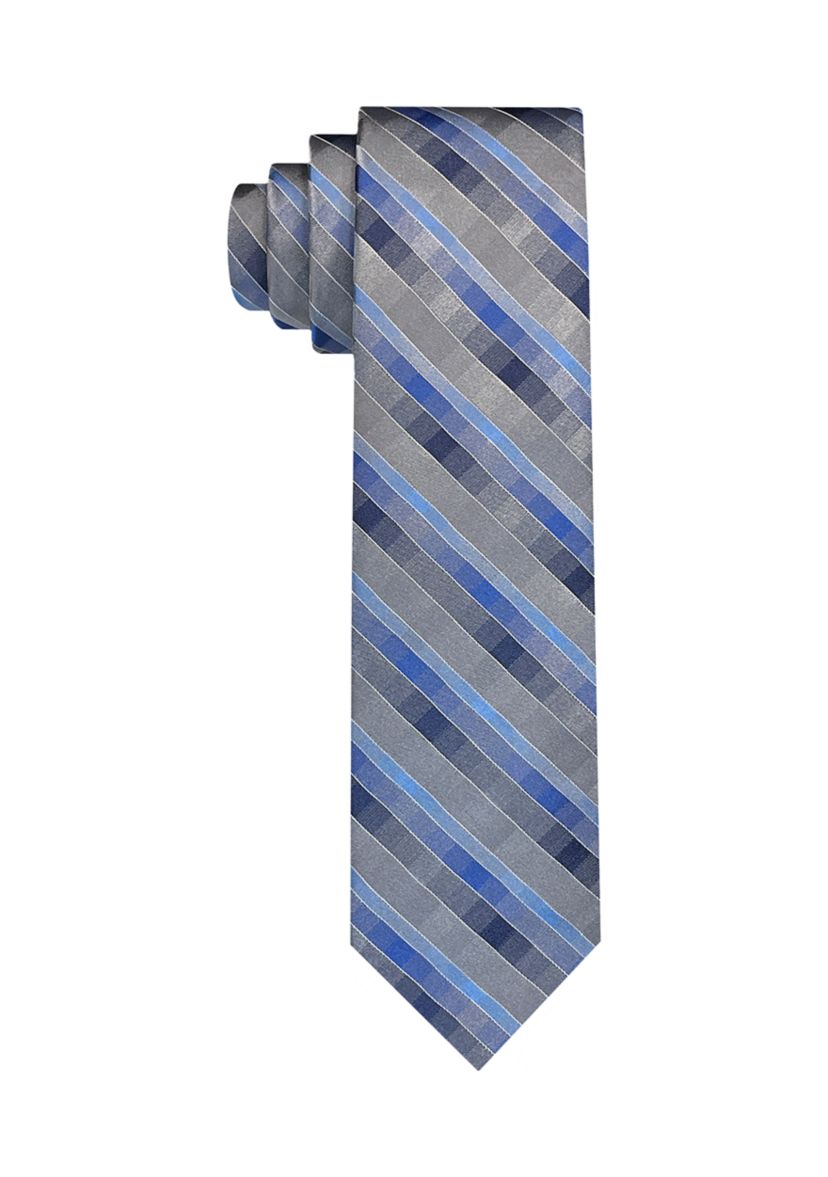 Mens Multi Stripe Printed Tie
