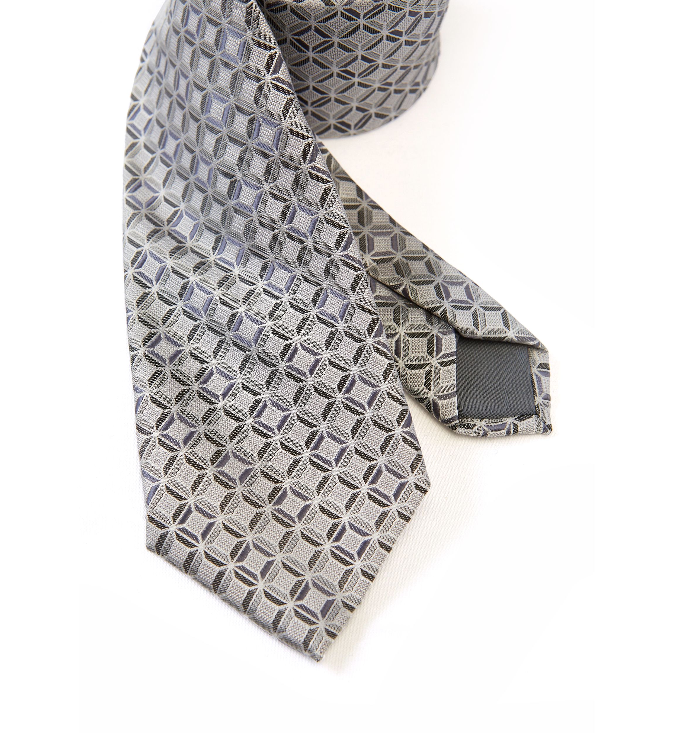 Textured Connecting Geo Printed Tie