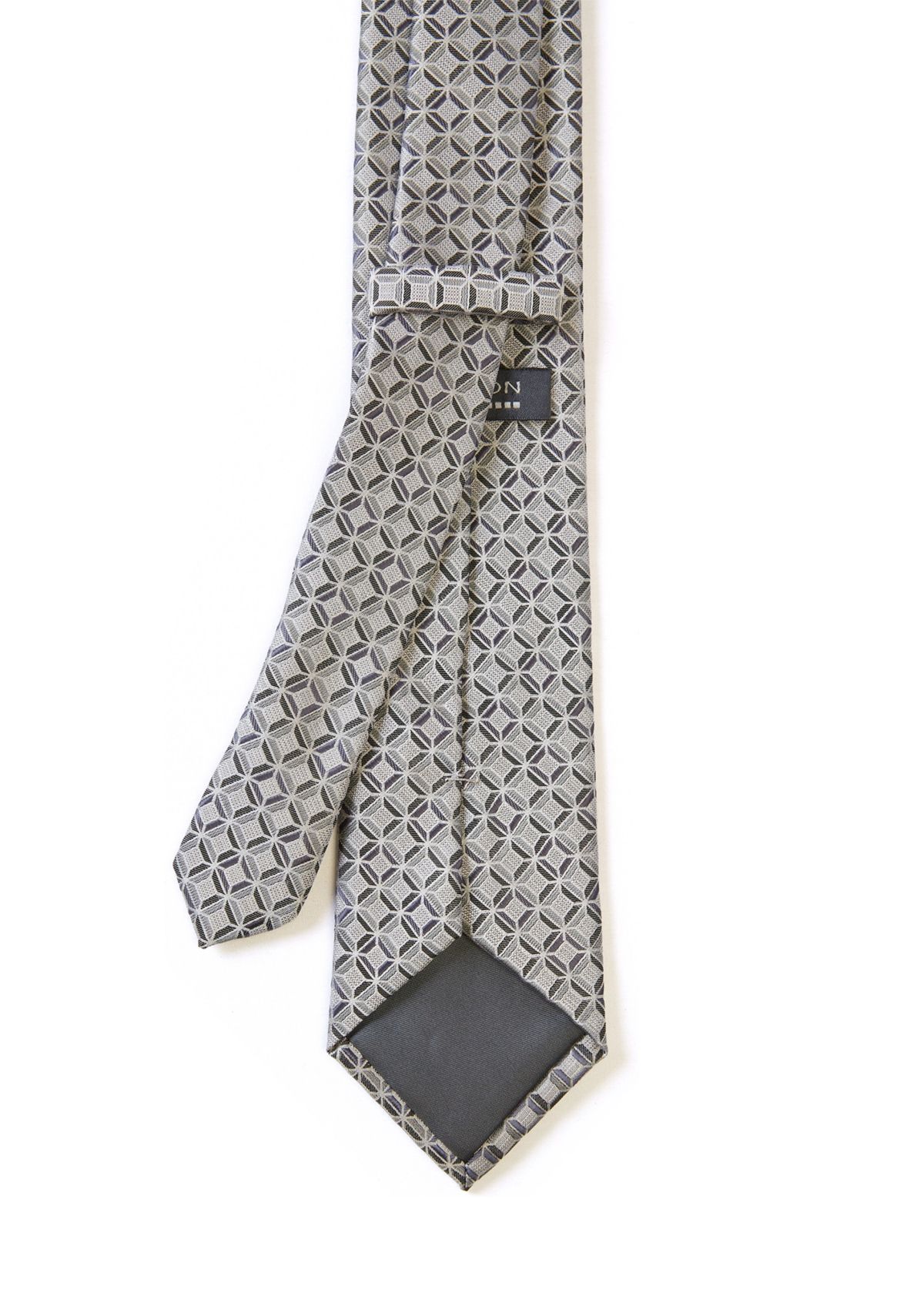 Textured Connecting Geo Printed Tie