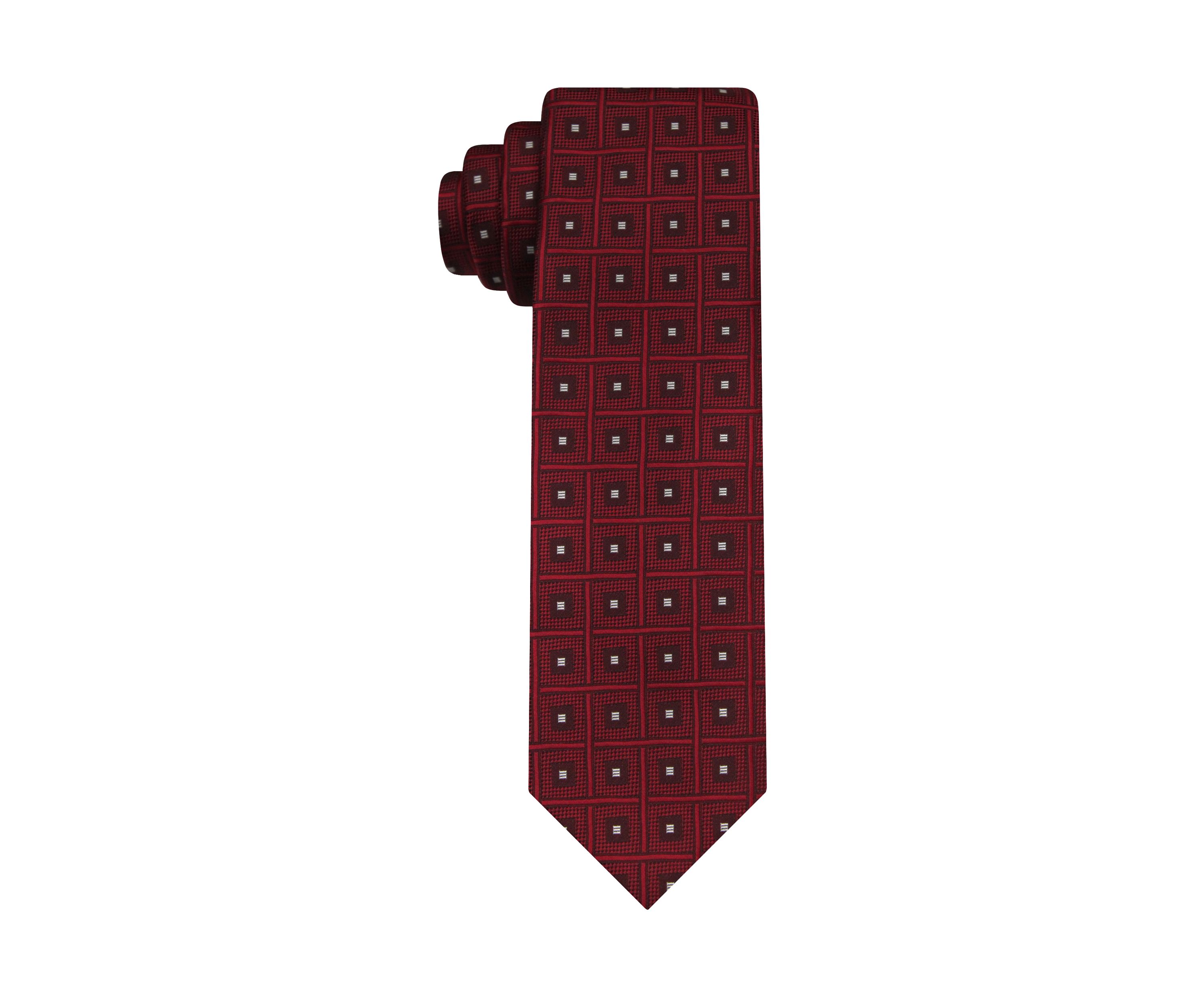 Textured Square Tie 
