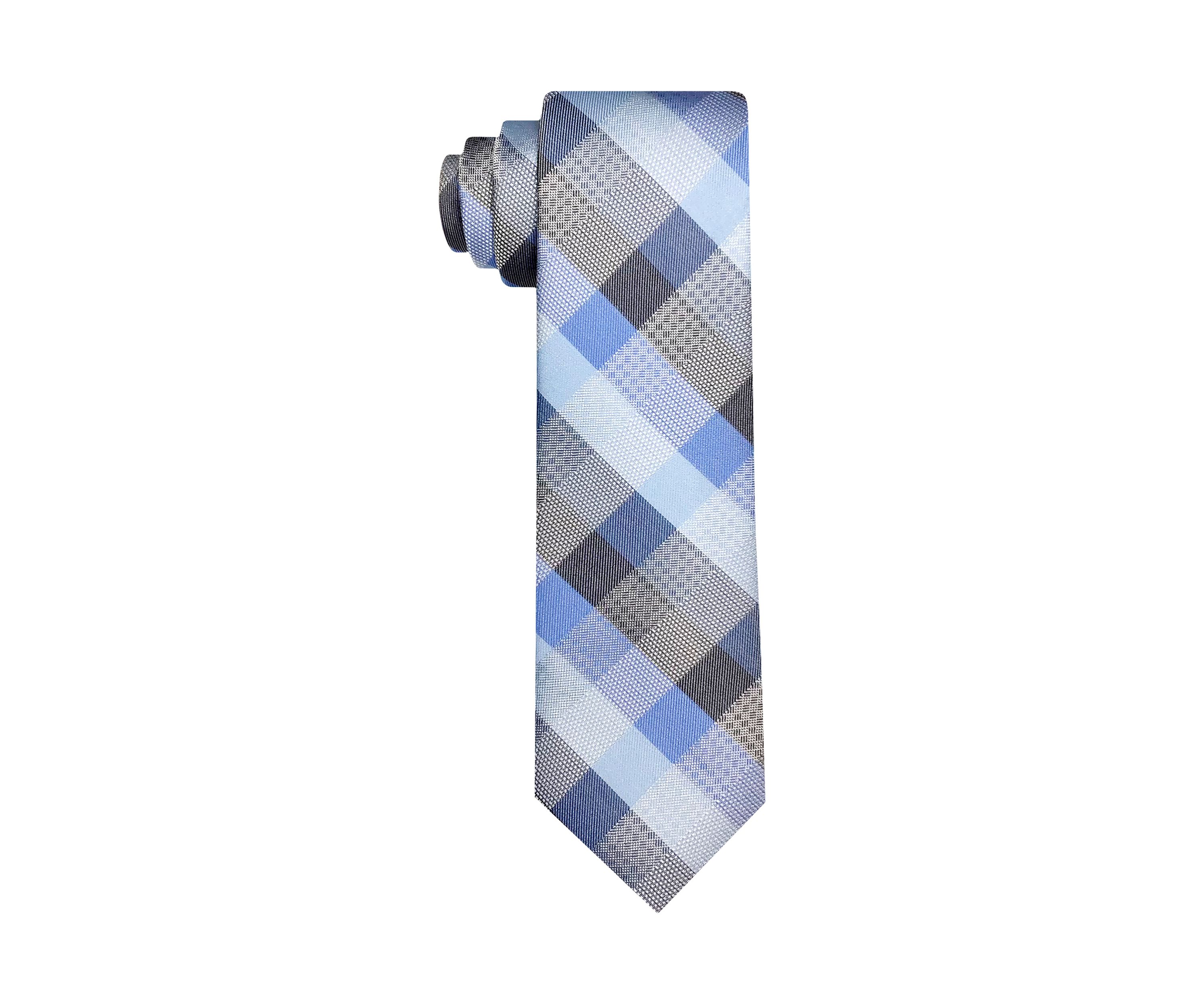 Brick Plaid Tie