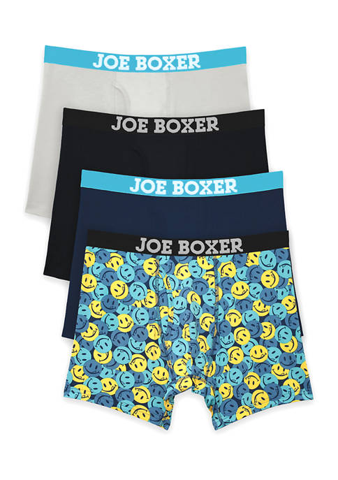 4 Pack of Boxer Briefs 