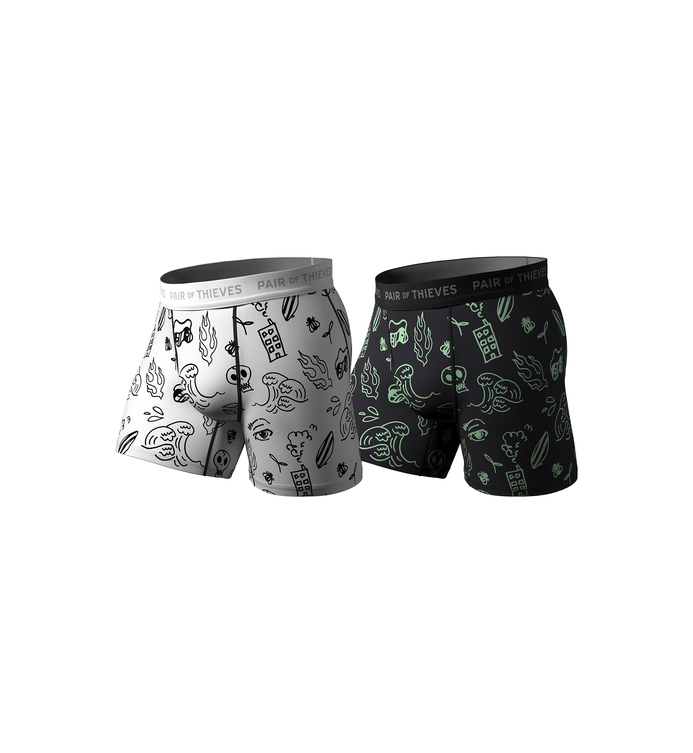 2-Pack SuperFit Boxer Briefs