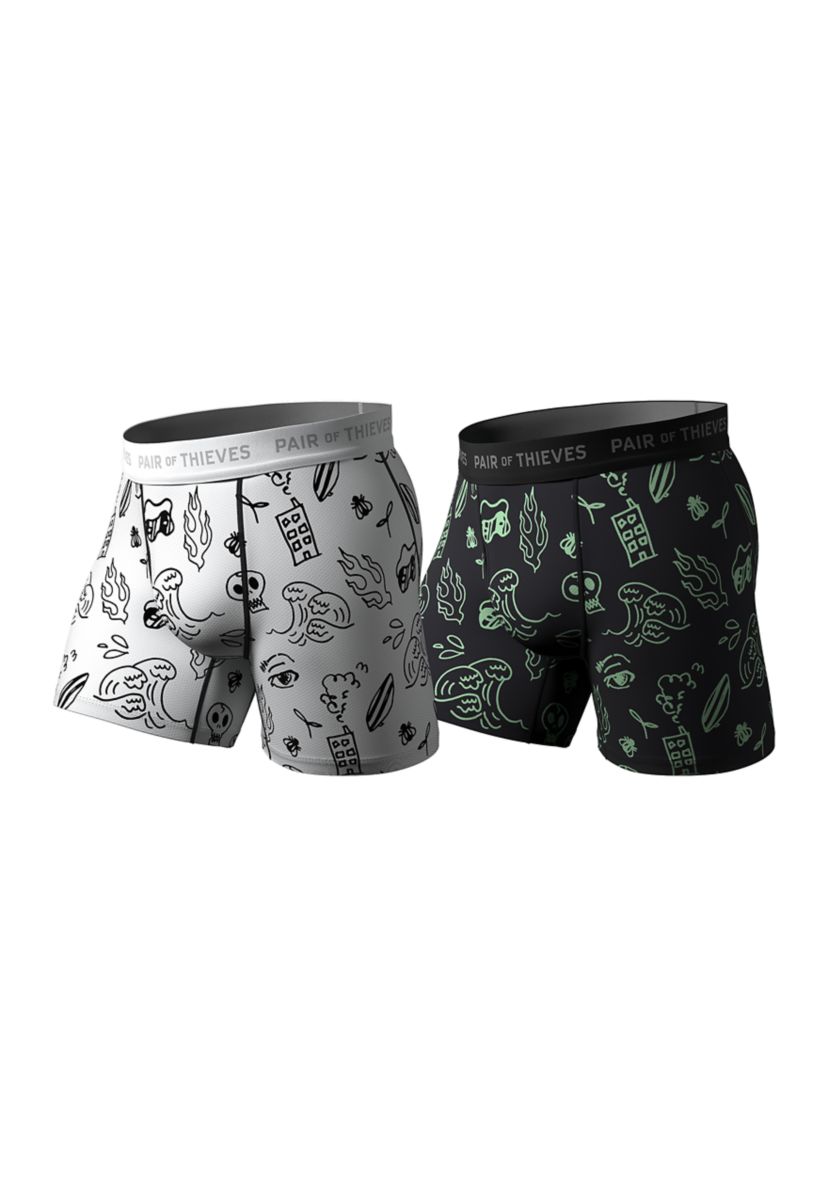 2-Pack SuperFit Boxer Briefs