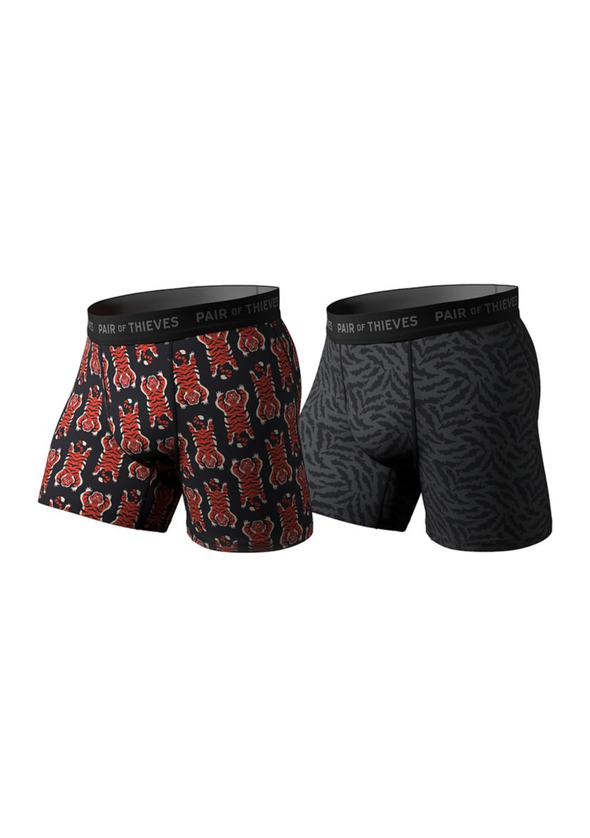 2-Pack SuperFit Boxer Briefs